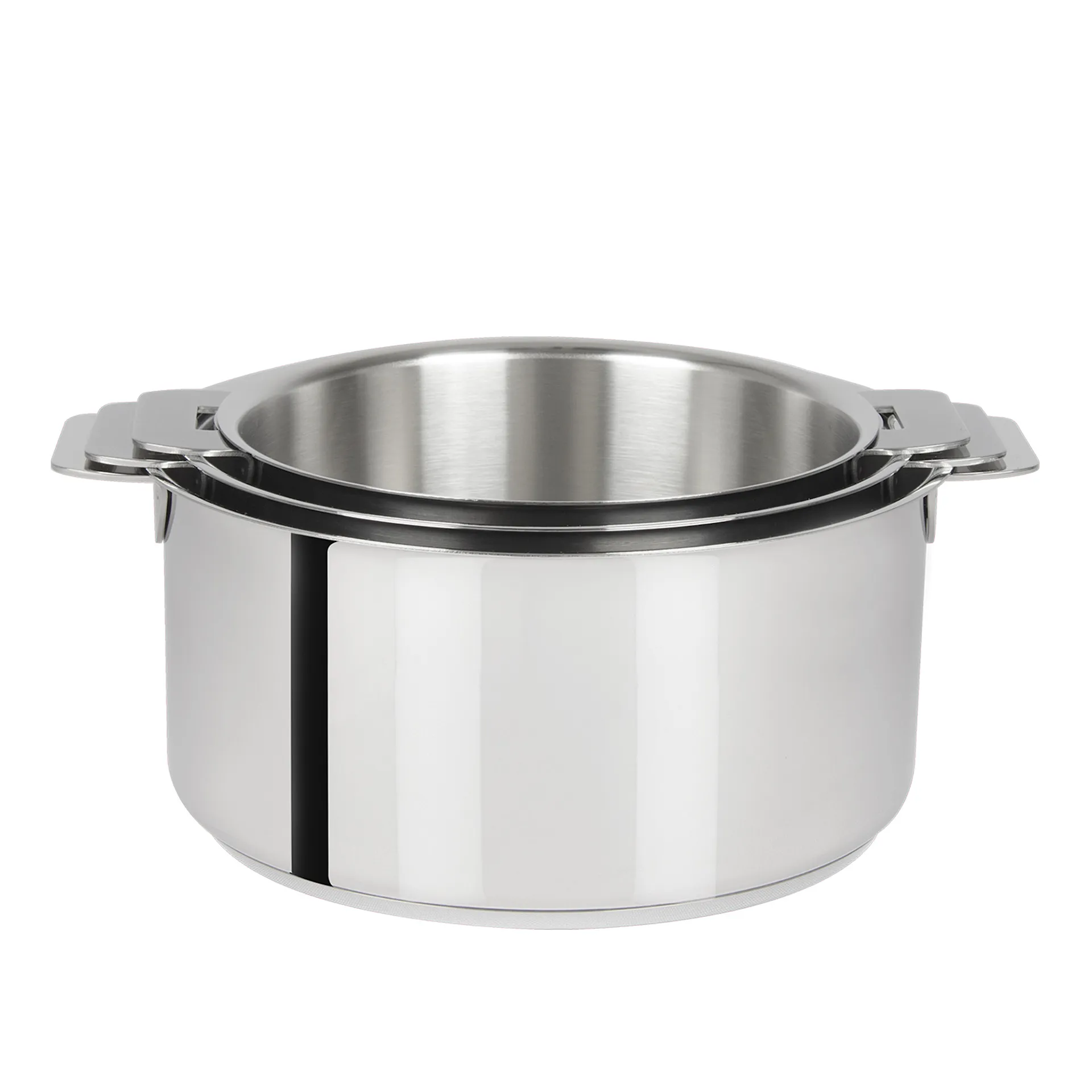 Mutine Removable Saucepan Induction With Glass Lid - CRISTEL - NO GA