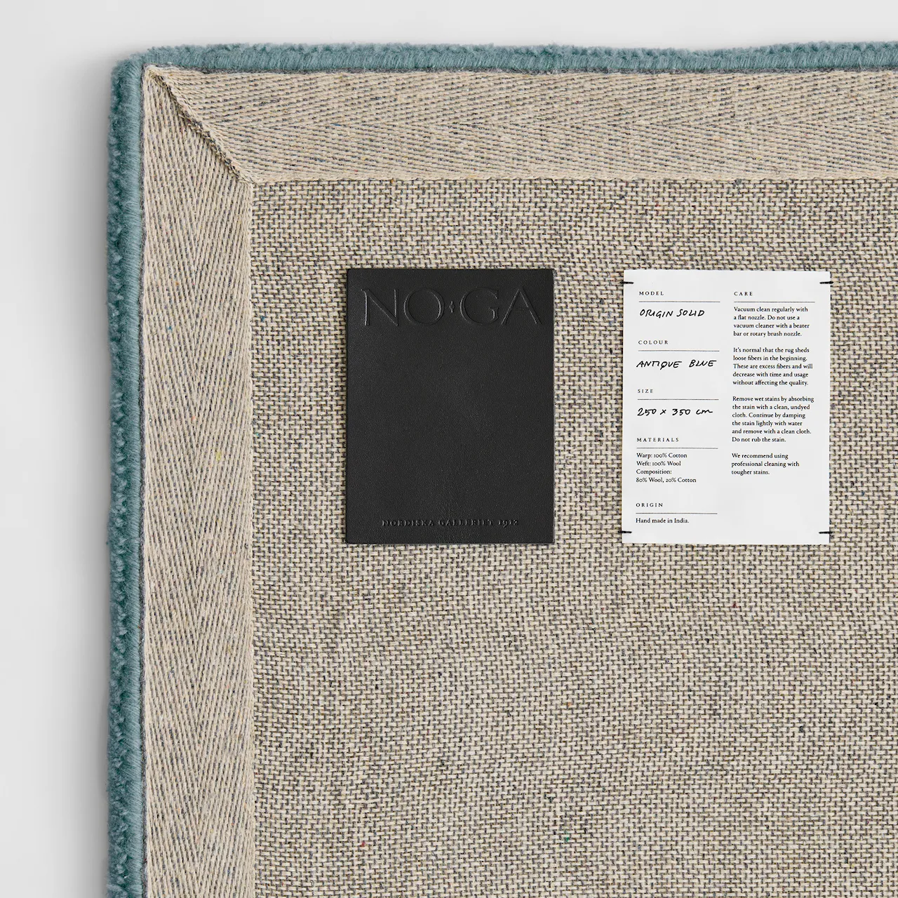 Origin Solid Antique Blue ullteppe
