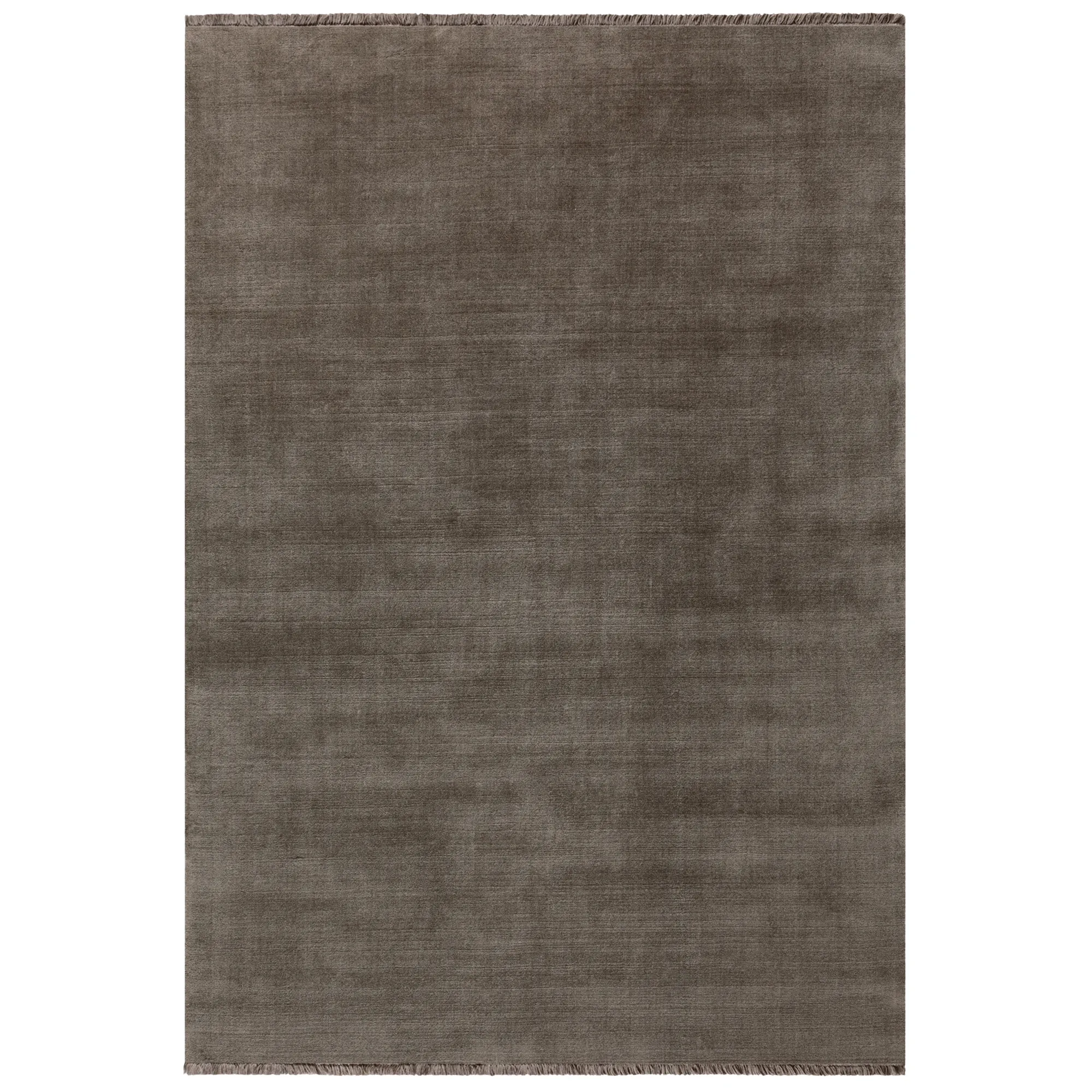 Mohair Taupe ullteppe - 1