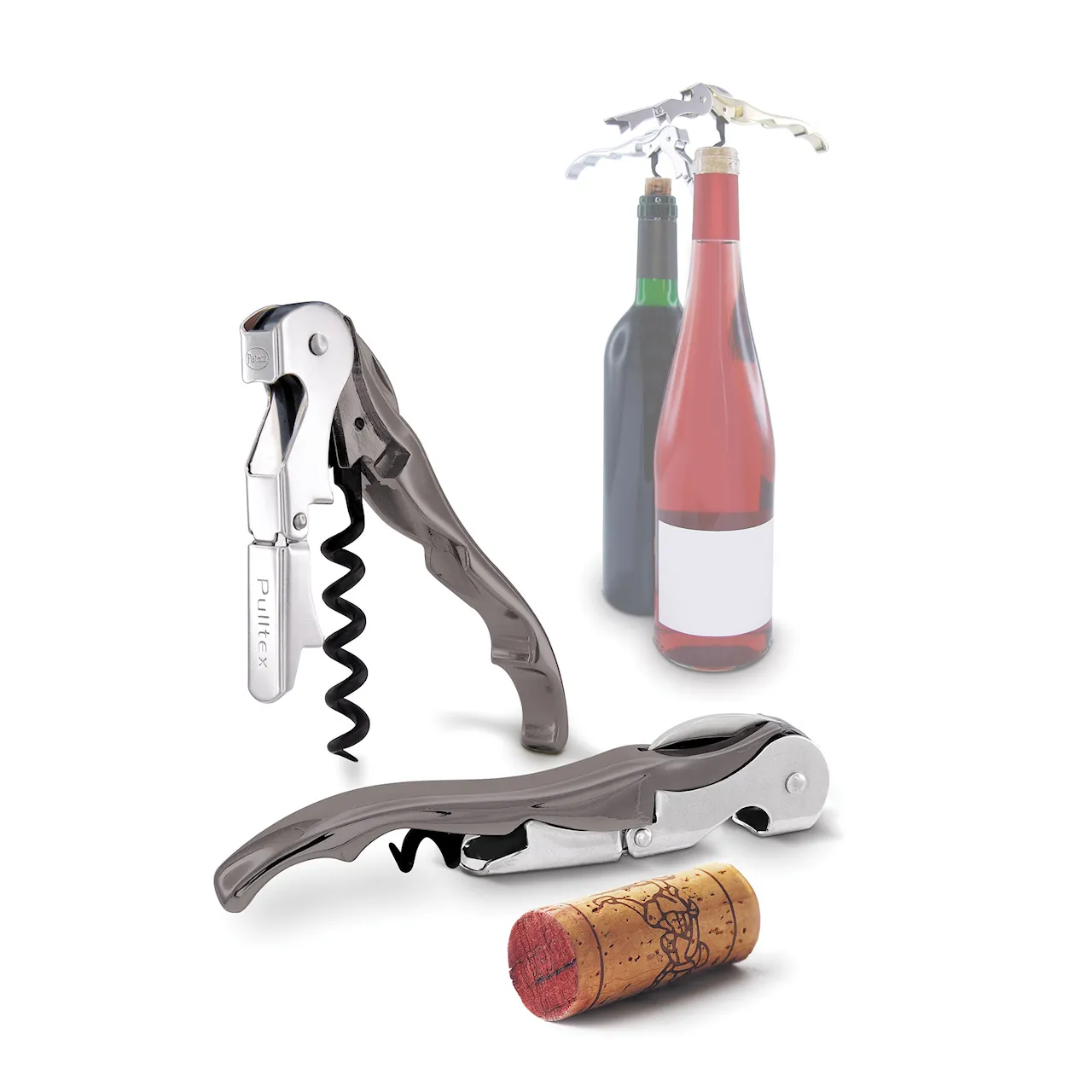 Pulltaps Classic Graphite Gold Corkscrew