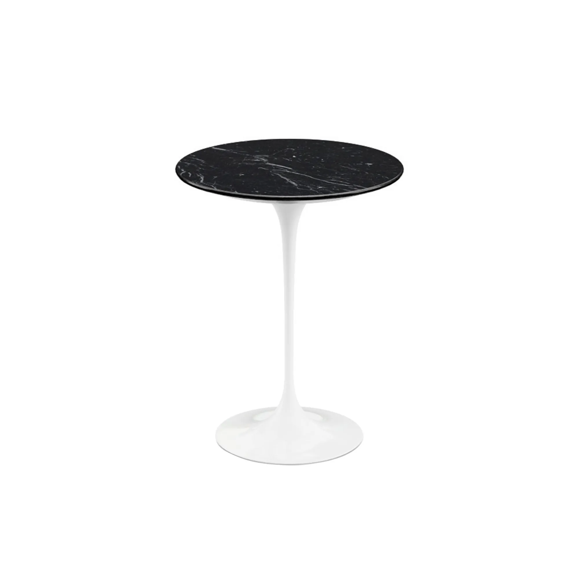 Saarinen Round sidebord Ø 41 cm White - 1
