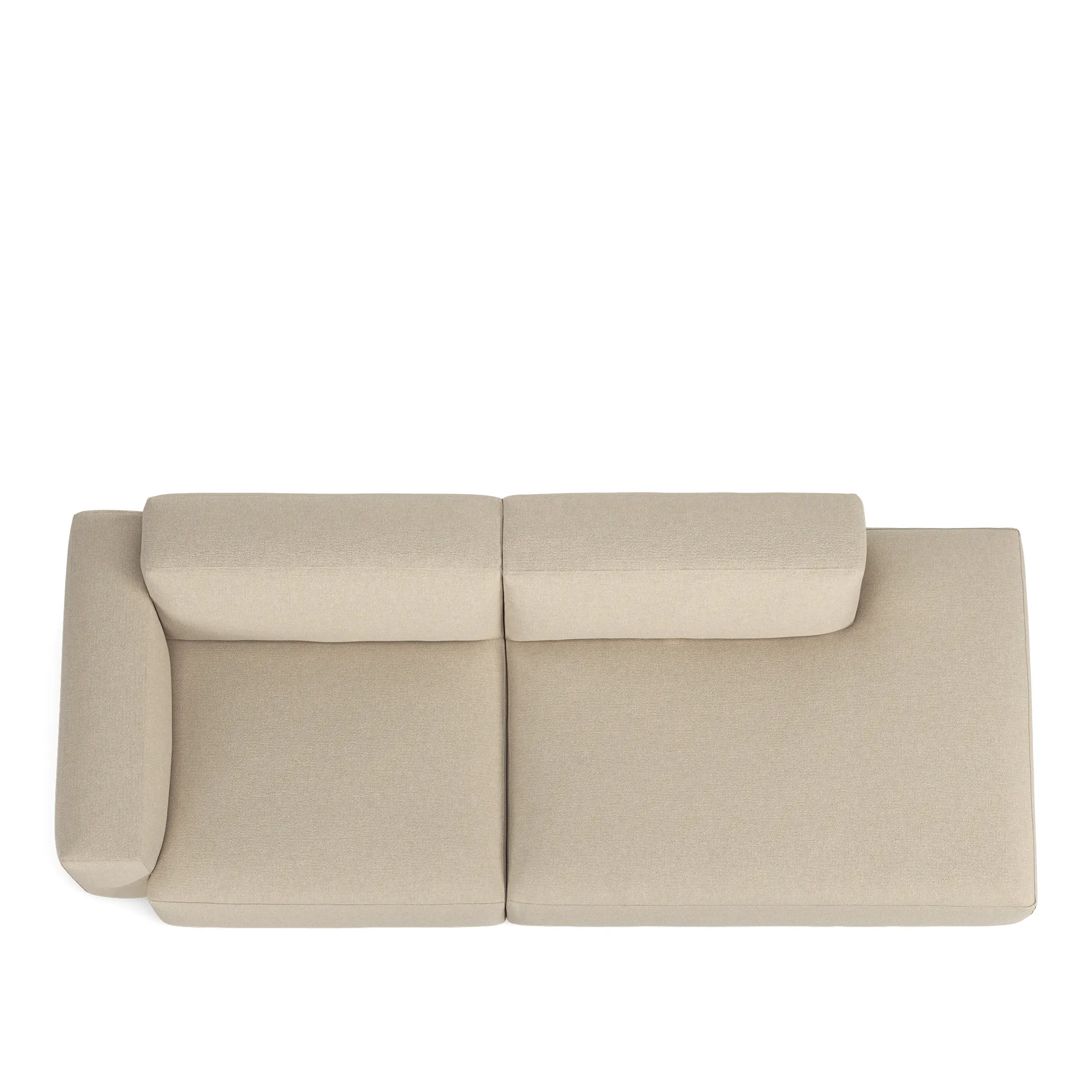 Brick 2-seters sofa åpen ende høyre - 8