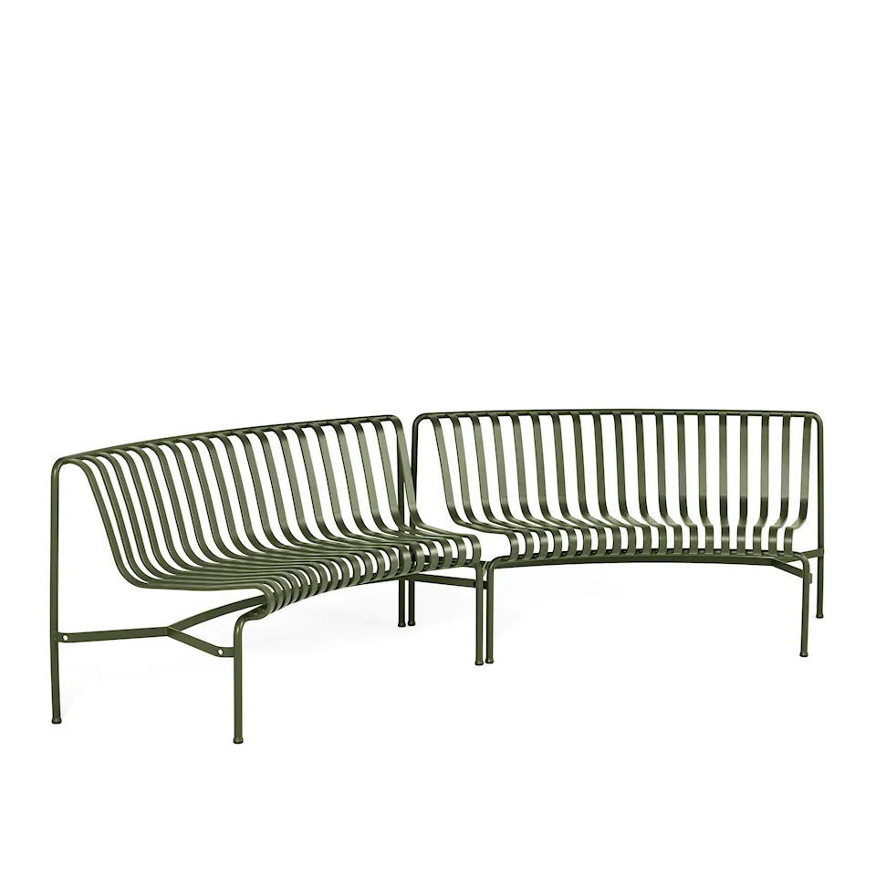 Palissade Dining parkbenk 2-pack In/In