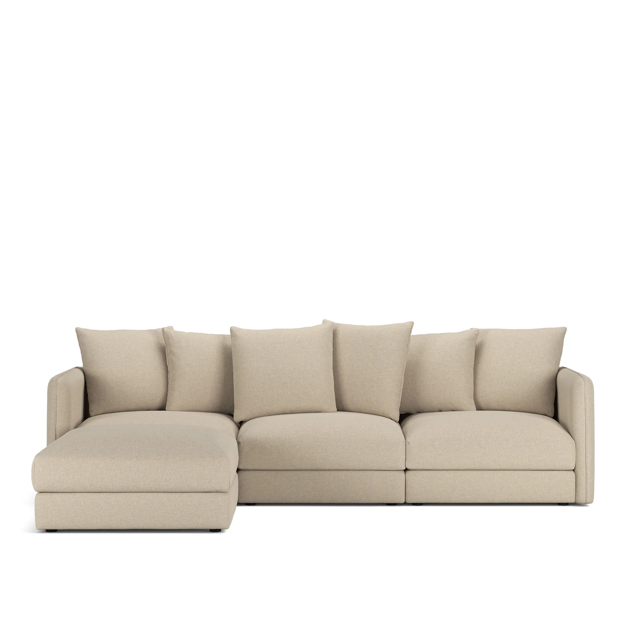 Pavarotti 01 3-seters sofa med fotskammel - 1