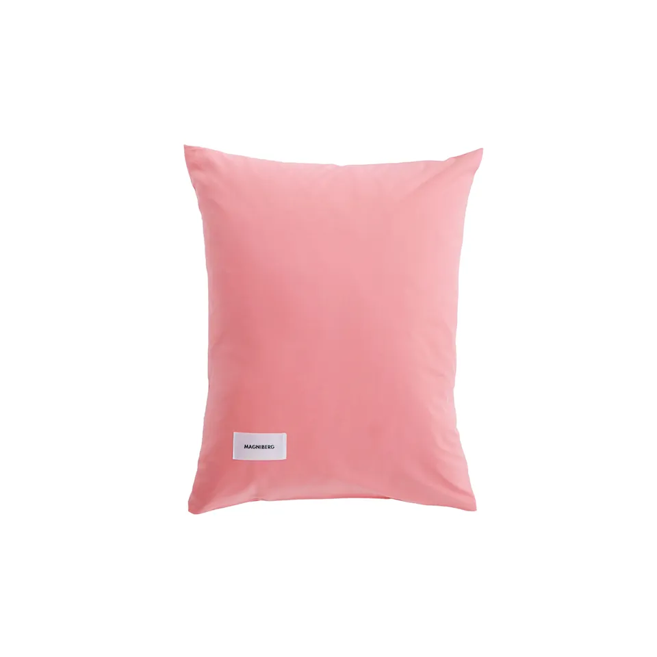 Pure Pillow Case Poplin  - Coral Pink 50x70