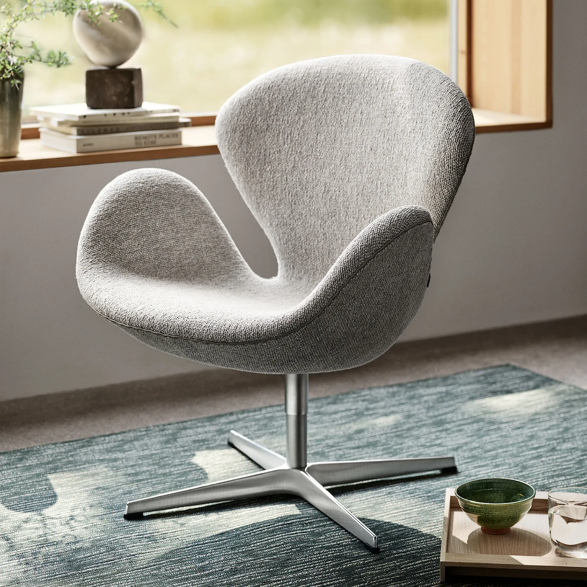 3320 Svanen lenestol - Fritz Hansen - Arne Jacobsen - NO GA