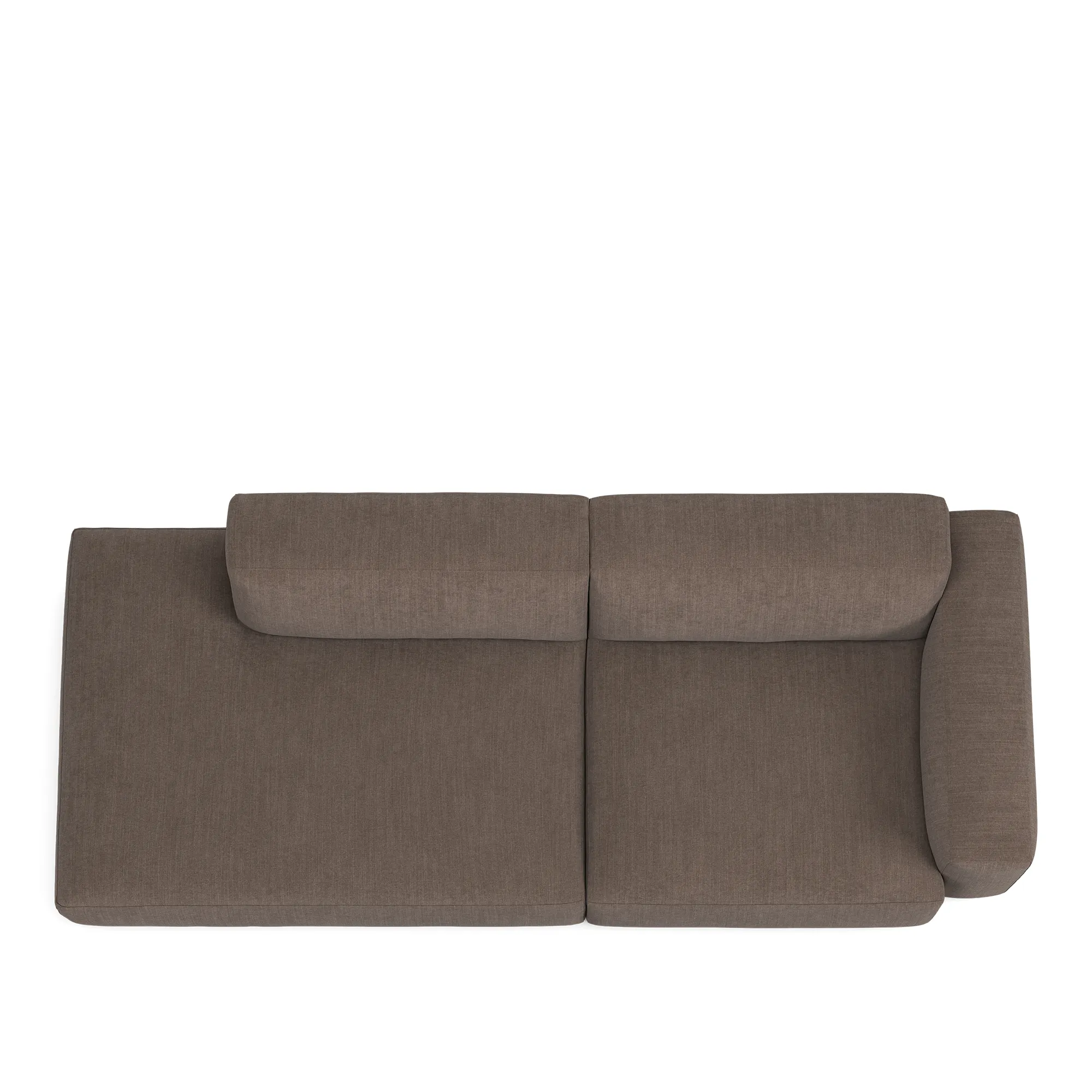 Brick 2-seters sofa åpen ende venstre - 8