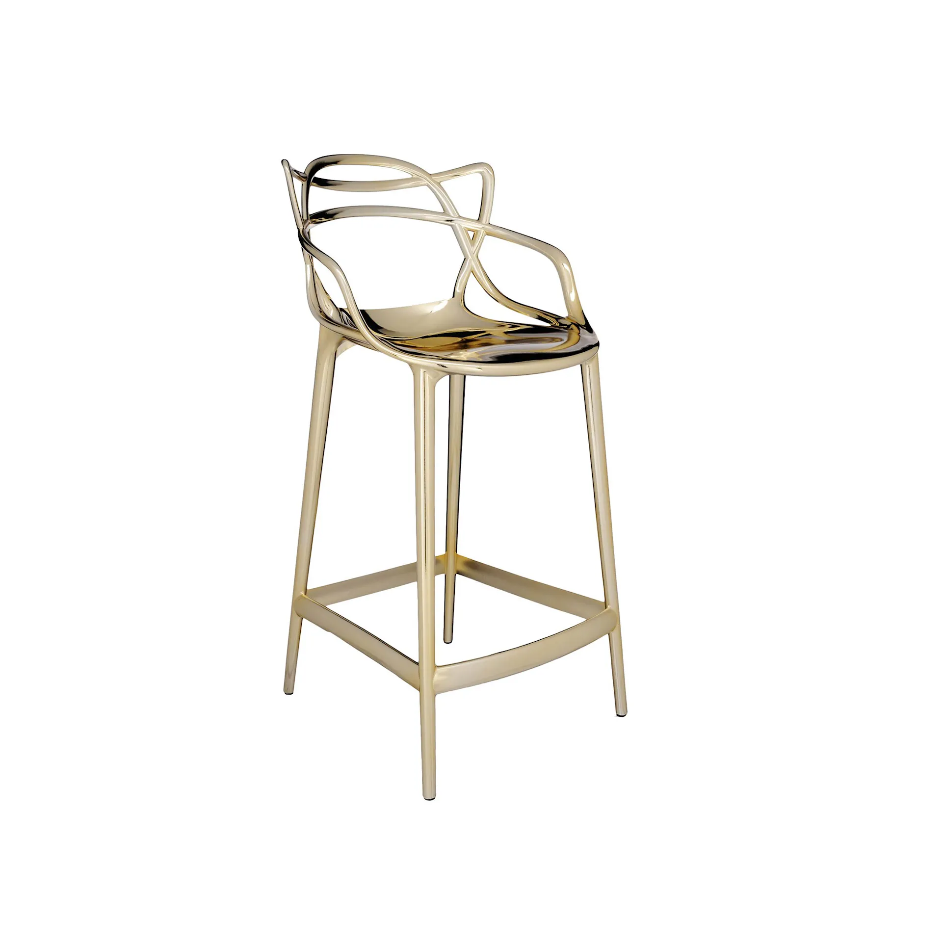 Masters Metallic Stool - Kartell - Philippe Starck - NO GA