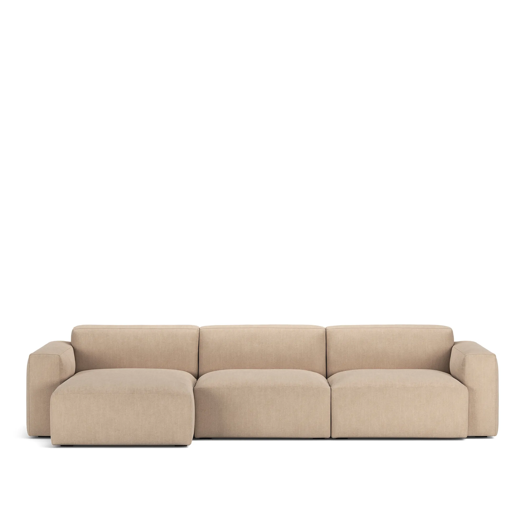 Brick 3-seters sofa sjeselong venstre - 1