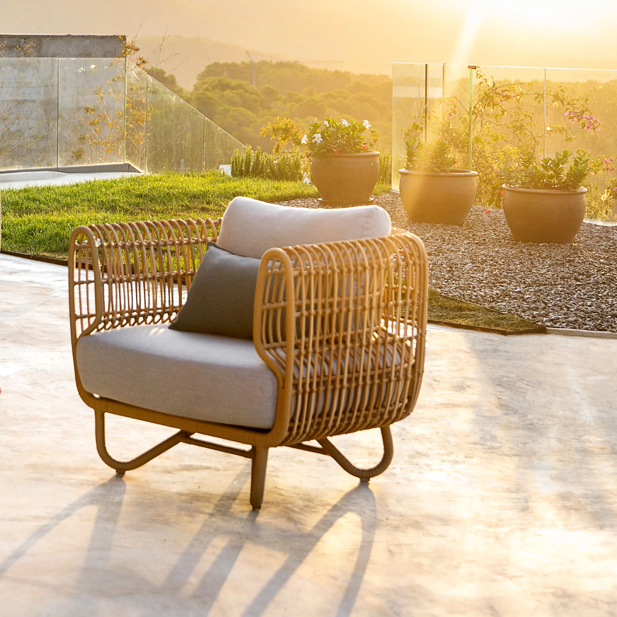 Nest Outdoor Loungestol Natural - 3