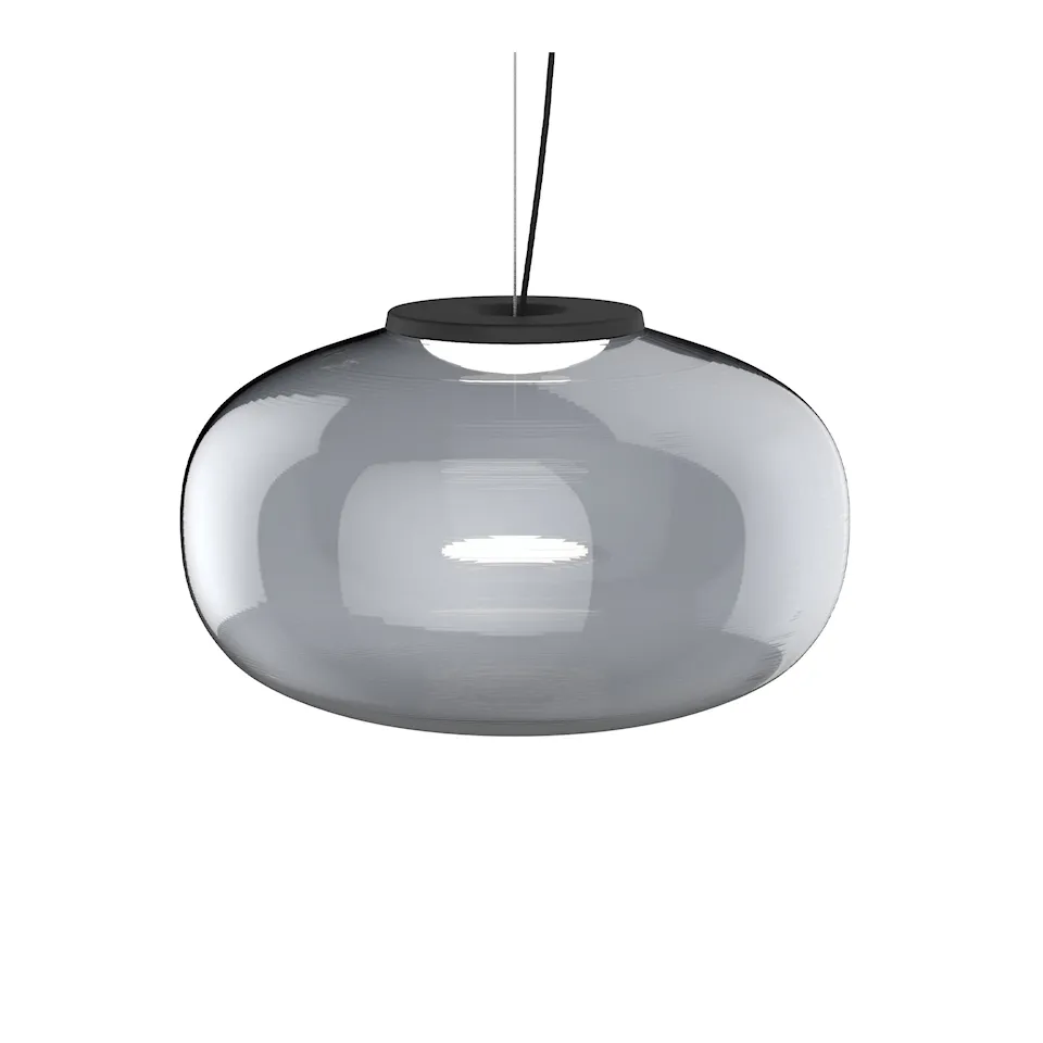 Karl-Johan Pendant - Large - Smoked Glass