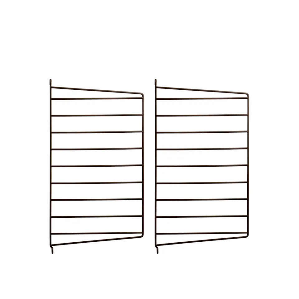 Veggavl 50x30cm 2-pack brun