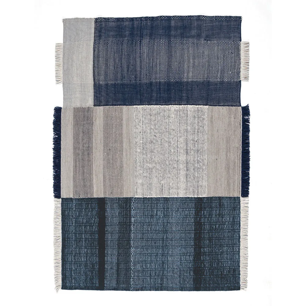 Tres Blue Rug - 1