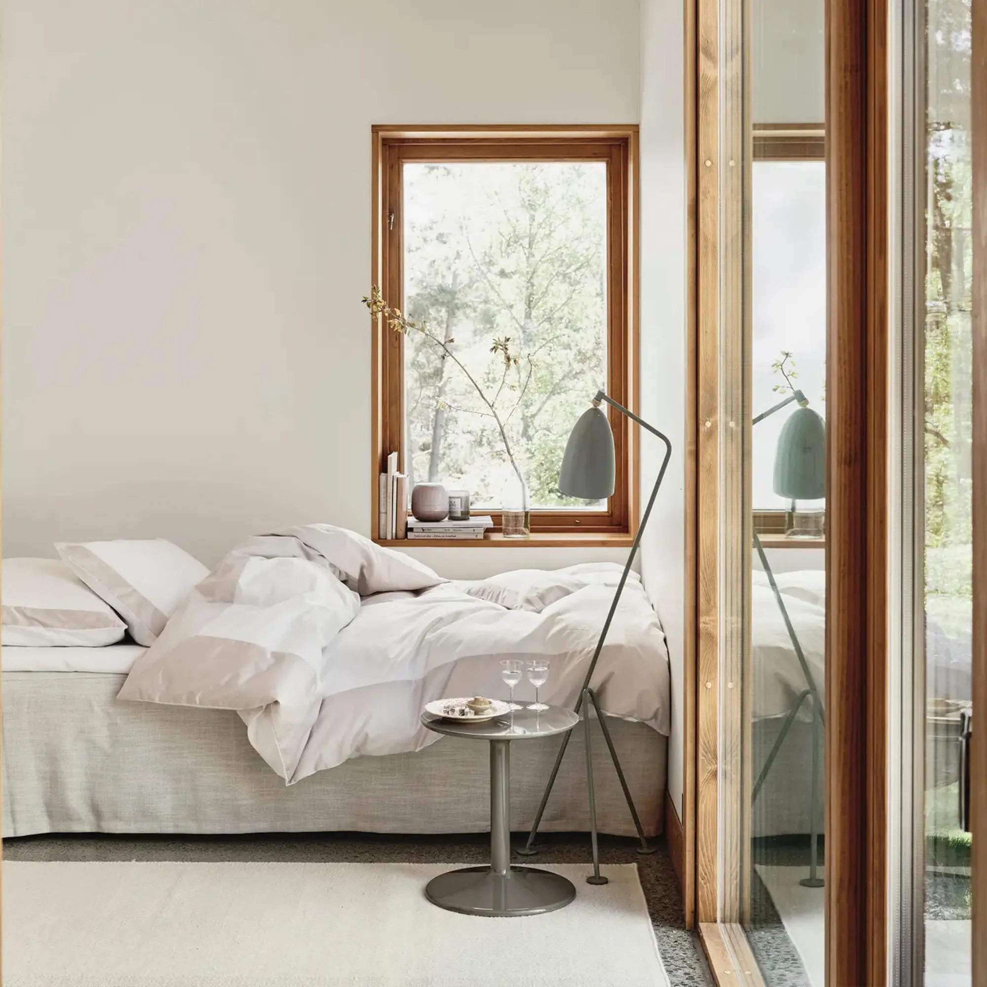 Venezia Linen Ivory sengeteppe - 2