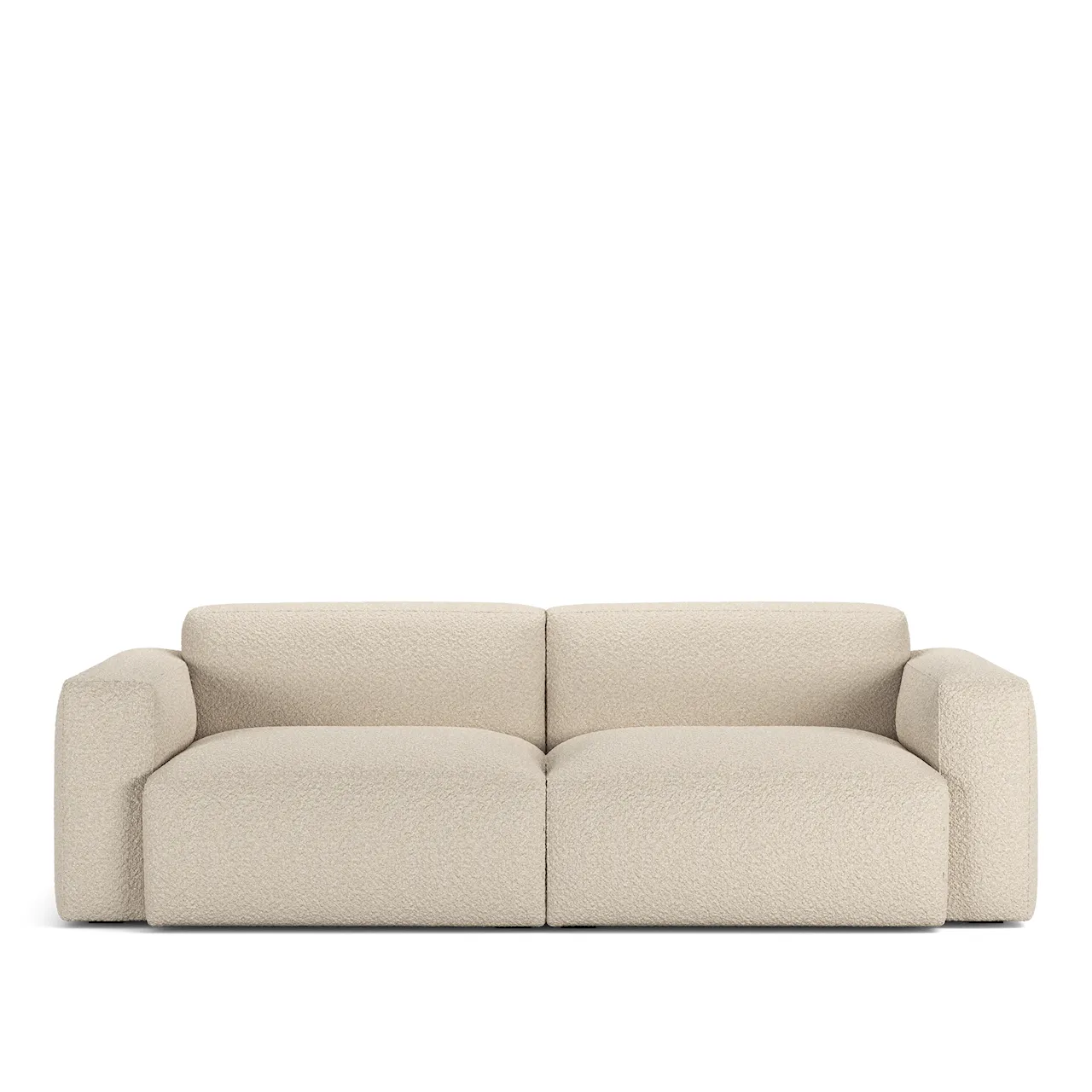 Brick 2-Seater Sofa Lario 12 Fixed Upholstery