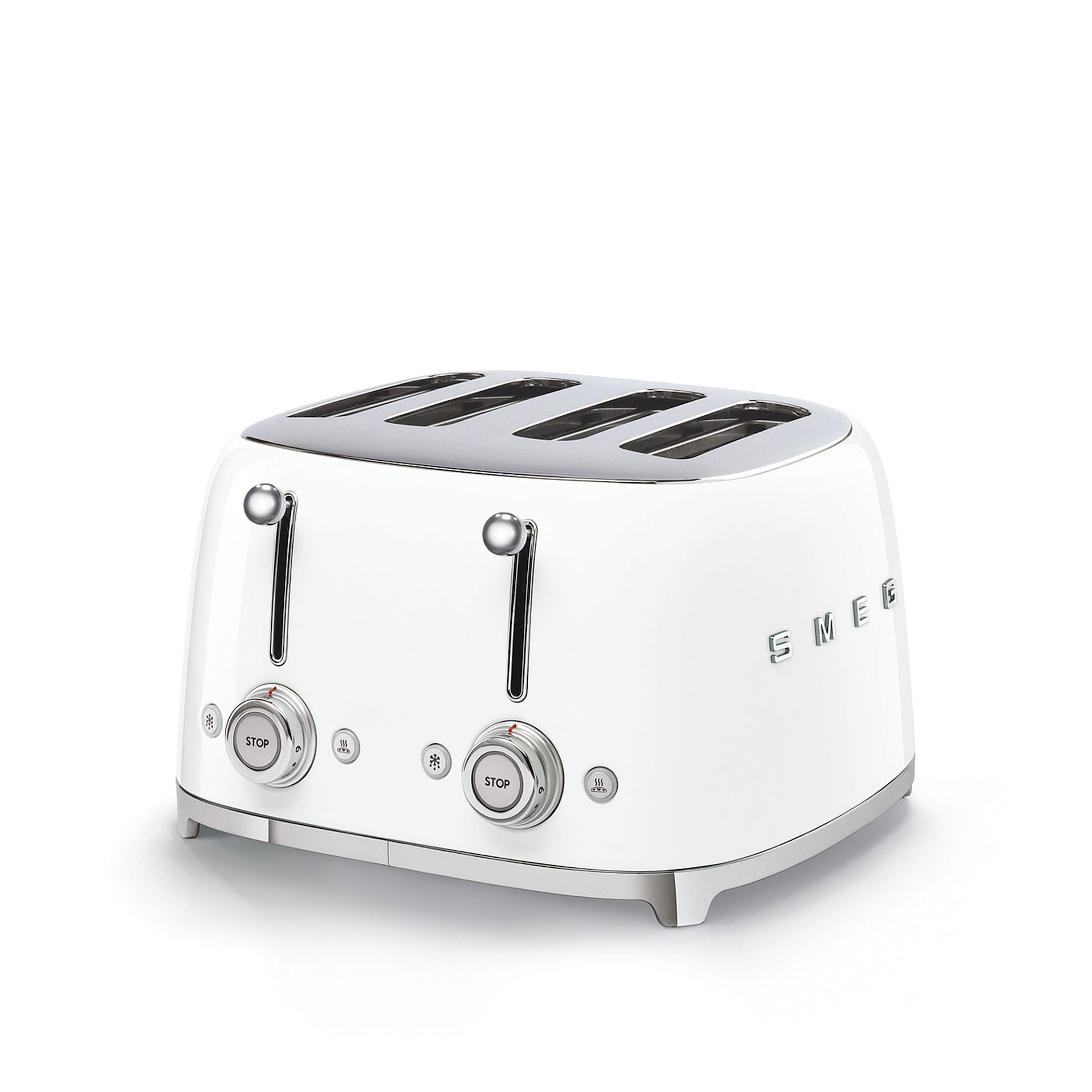 Smeg 4 Slot Toaster White - Smeg - NO GA