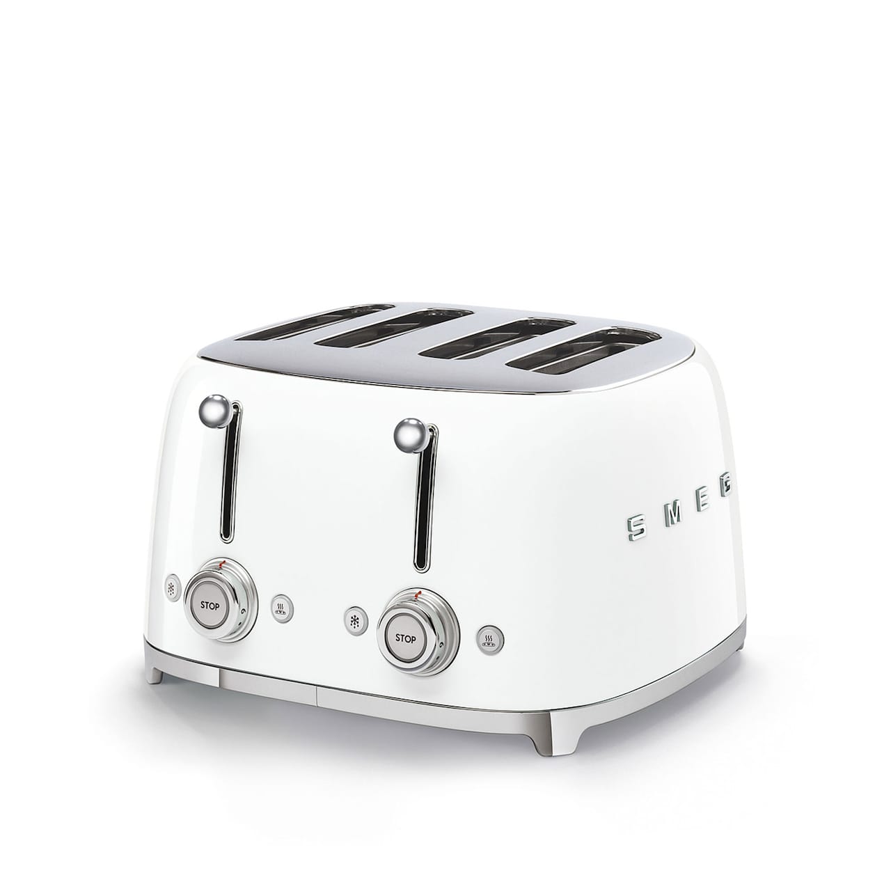 Smeg 4 Slot Toaster White