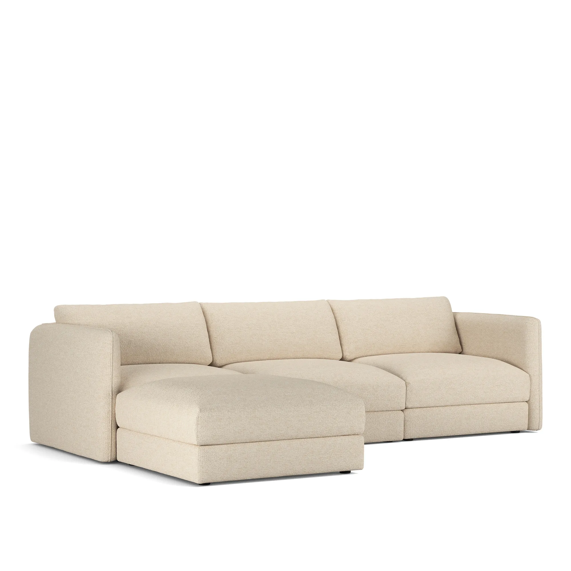Pavarotti 03 3-seters sofa med fotskammel - 4