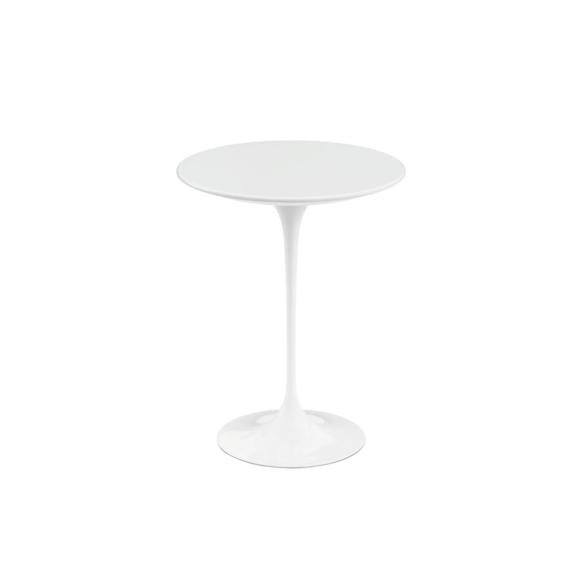 Saarinen Round sidebord Ø 41 cm White - 1