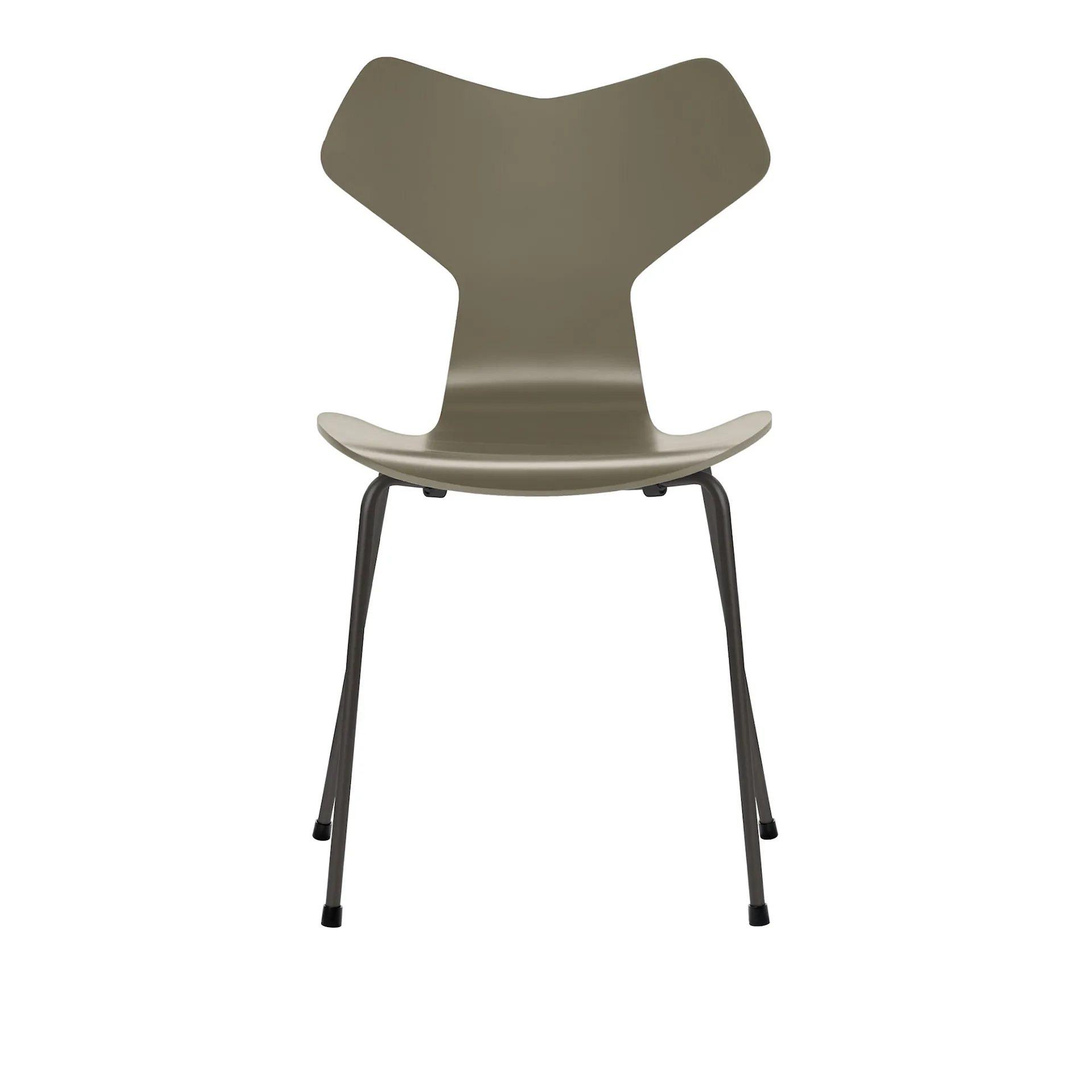 3130 Grand Prix stol Bøkfiner Warm Graphite - Fritz Hansen - Arne Jacobsen - NO GA