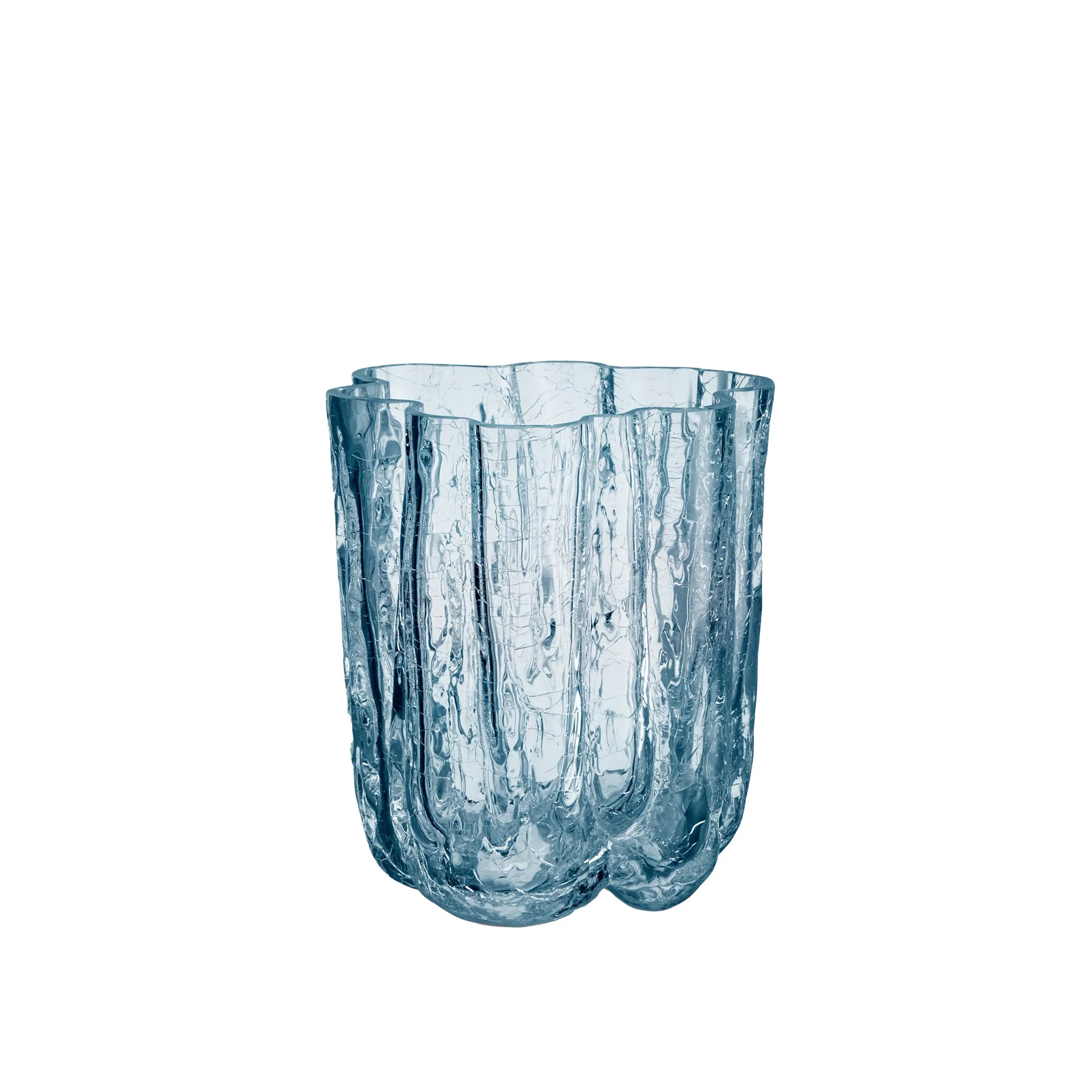 Crackle vase 12 cm - 1