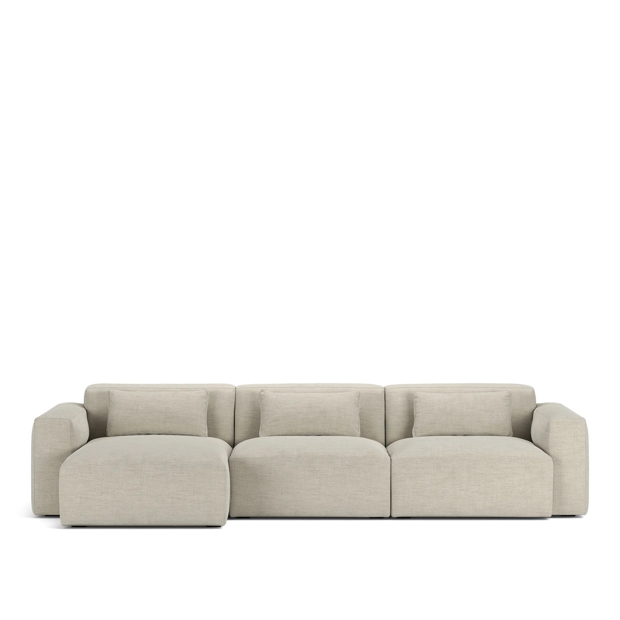 Brick 3-seters sofa sjeselong venstre - 9