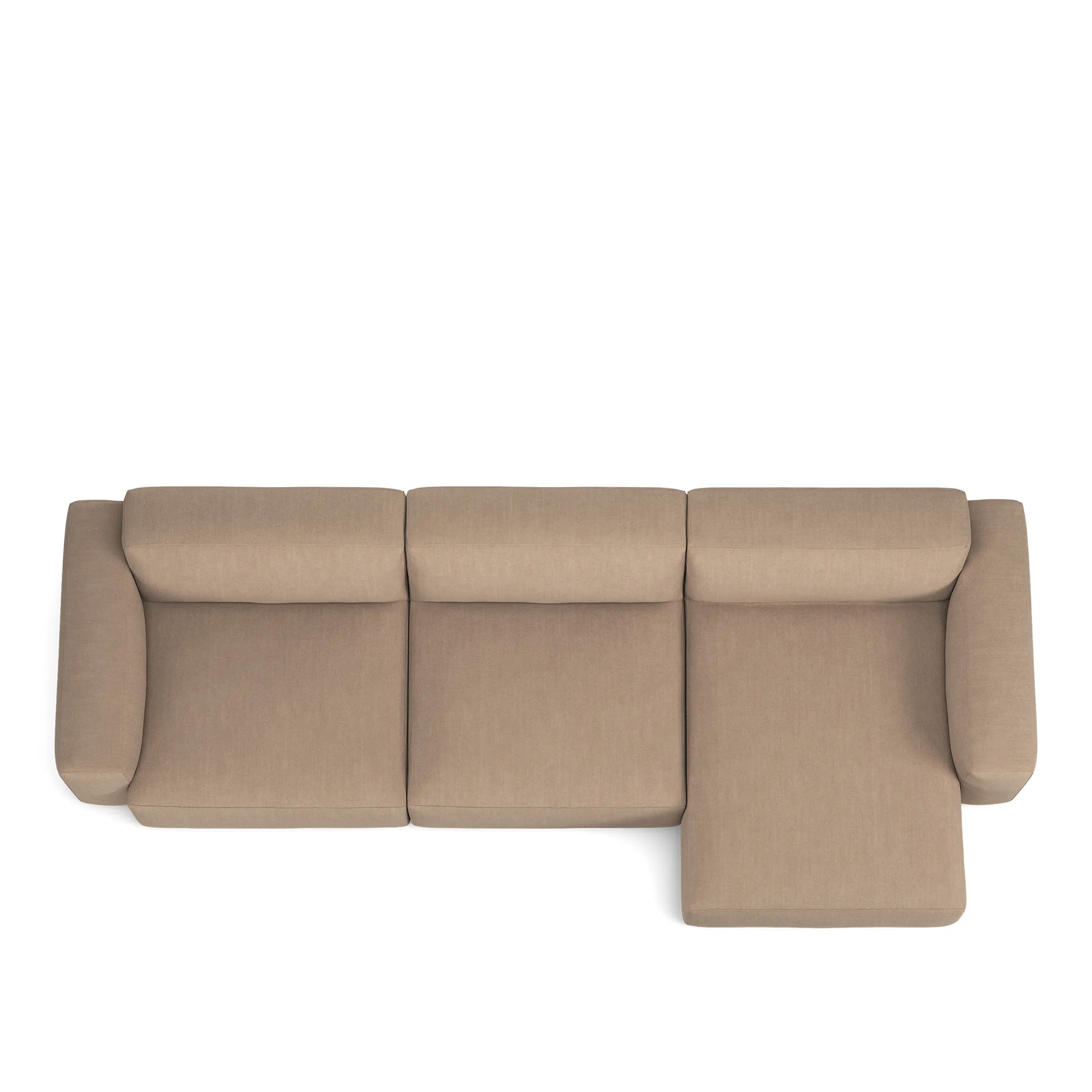 Brick 3-seters sofa sjeselong høyre - 8