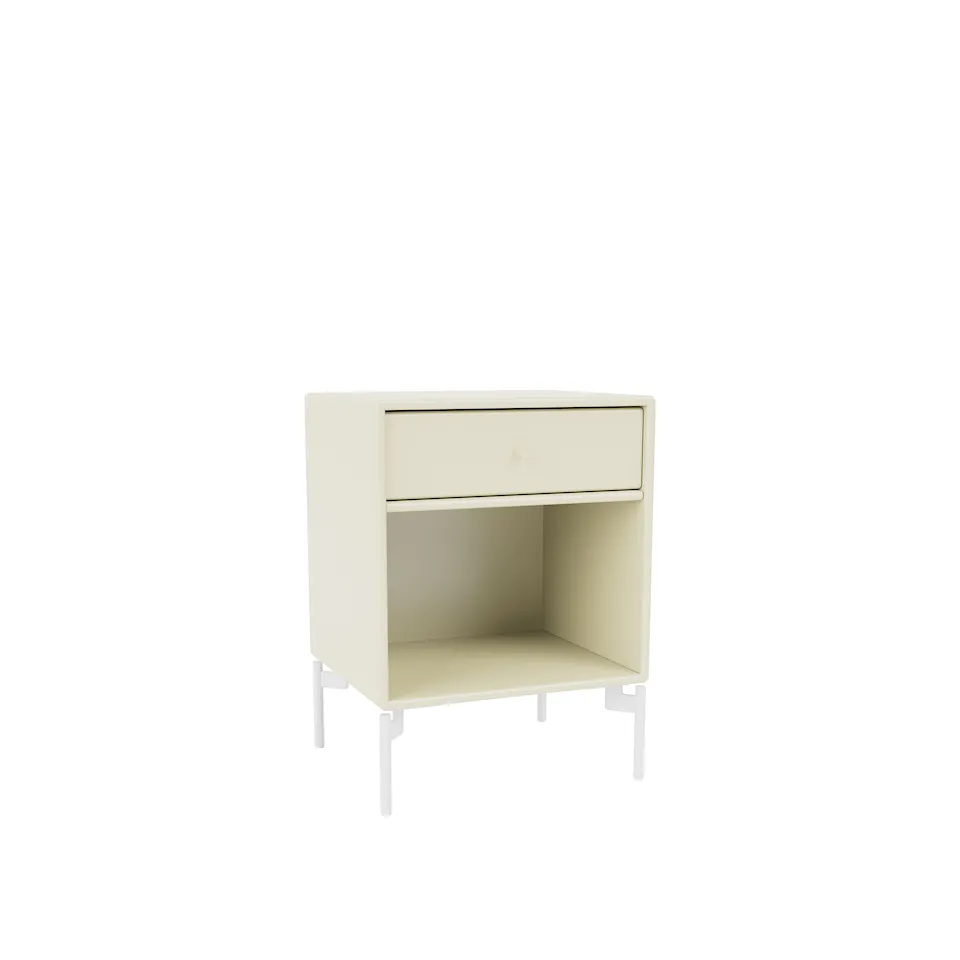 Dream Nightstand - Vanilla / Snow Legs