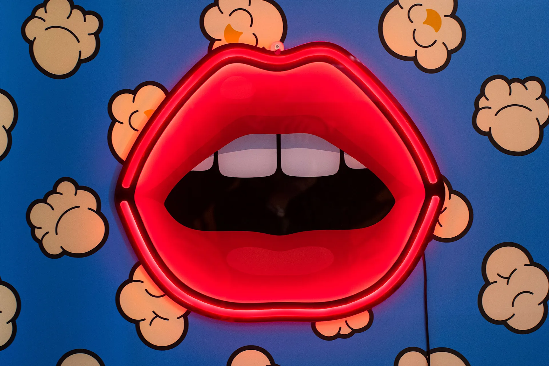 Mouth LED Lamp - Seletti - NO GA