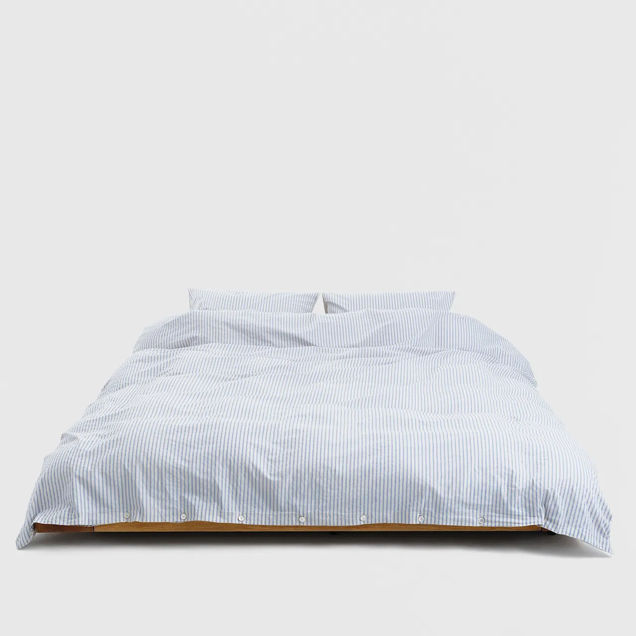 Percale Flint Stripes putetrekk