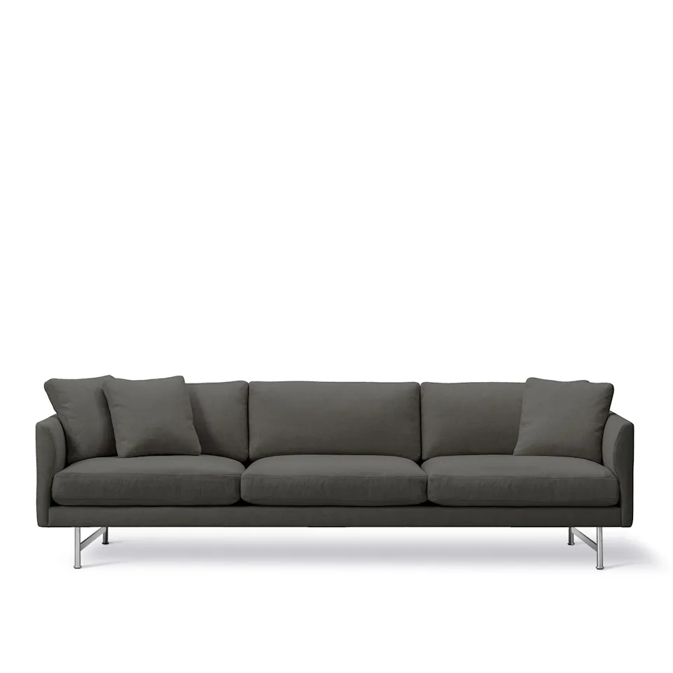 Calmo 3-seters sofa matt krom