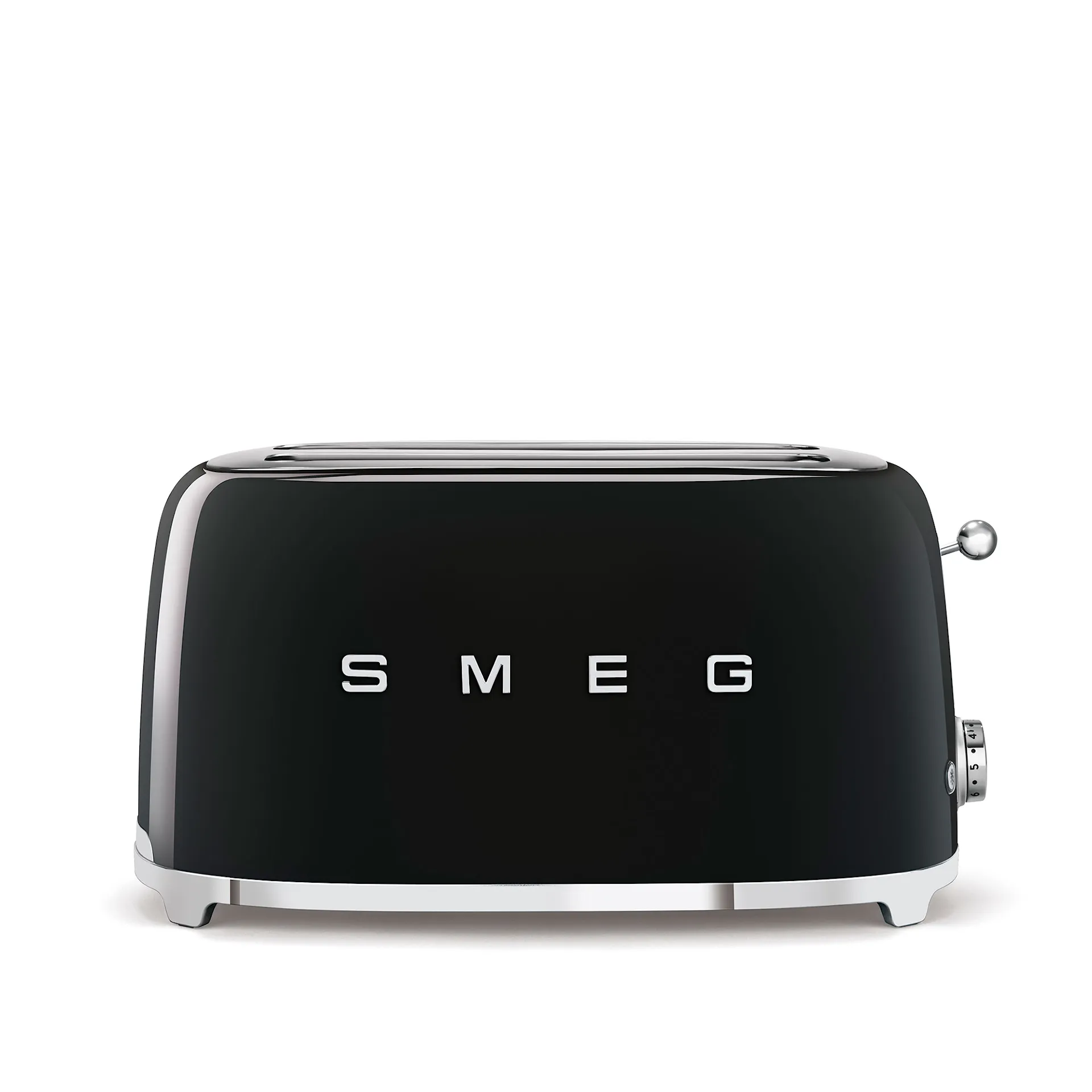 Smeg Toaster 4 Slices Black - Smeg - NO GA