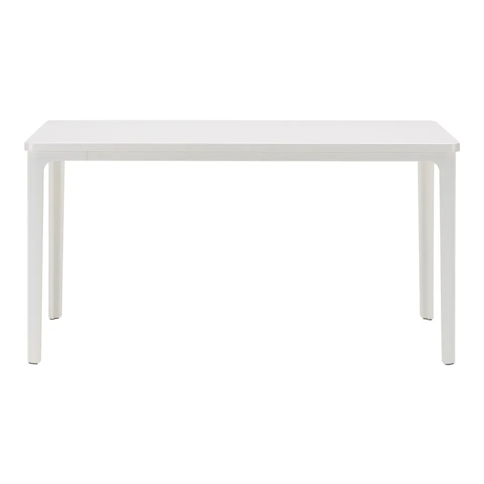 Plate Table 41x71 cm White/White