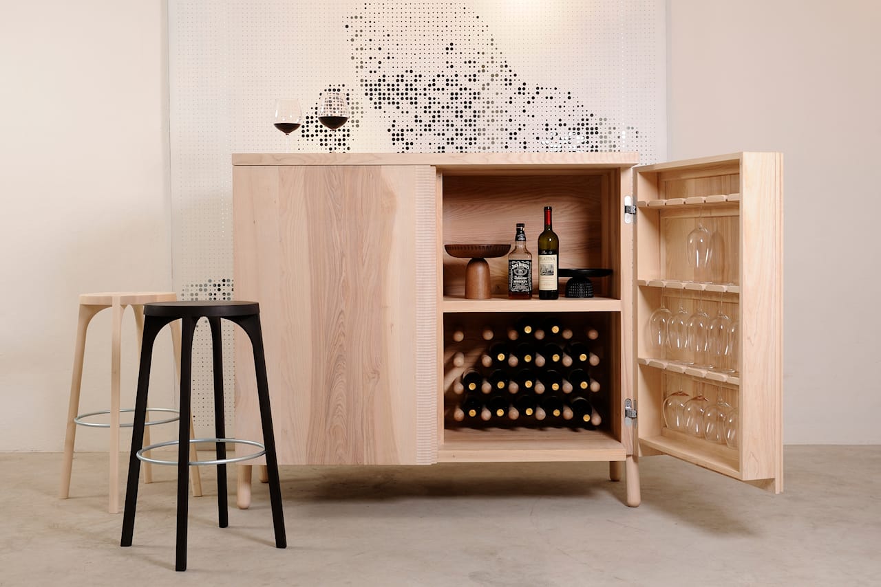 Vinko Wine Cabinet