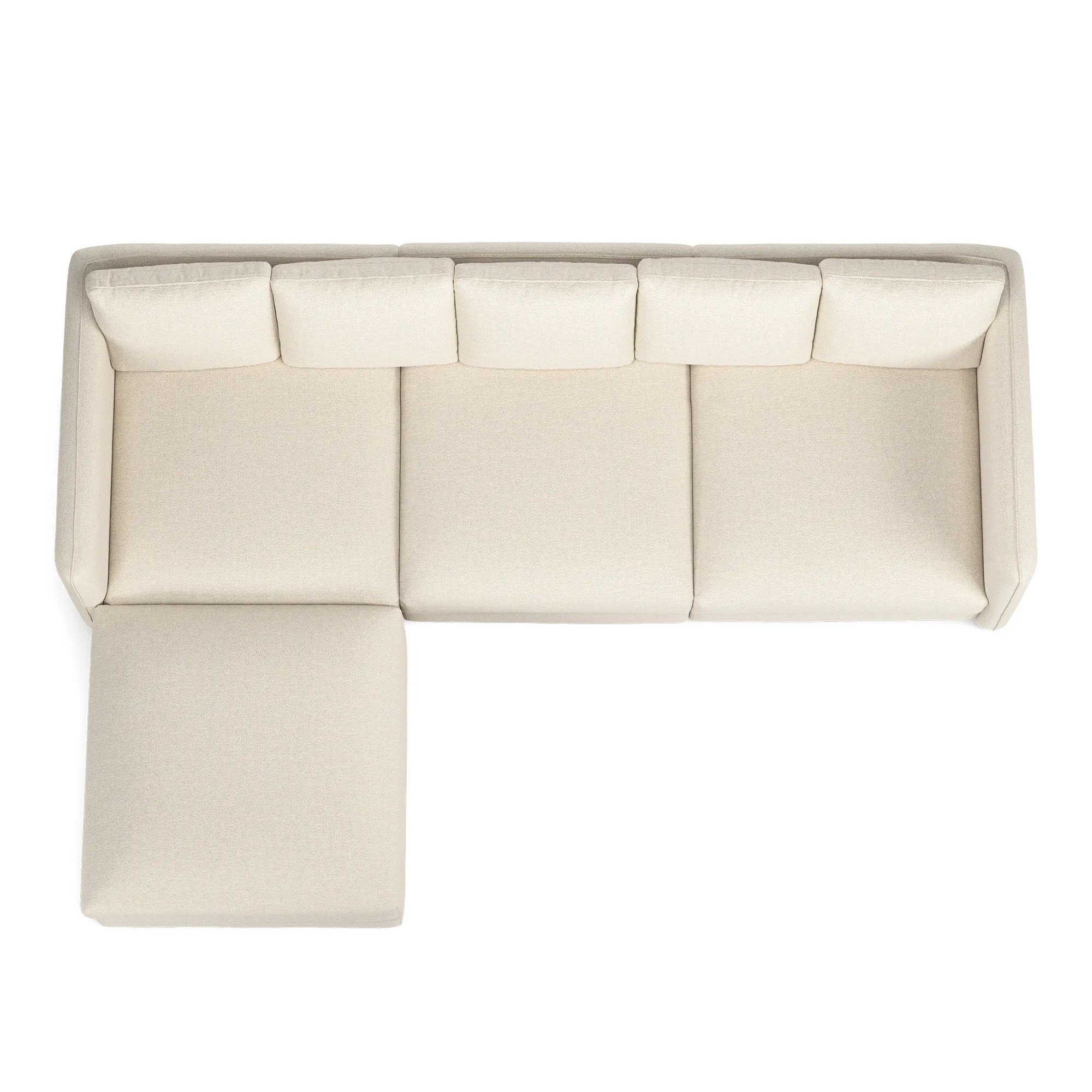 Pavarotti 02 3-seters sofa med fotskammel - 8