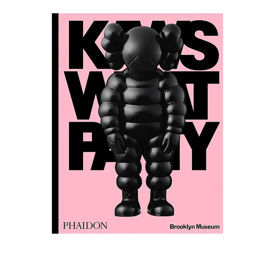 KAWS - Black on Pink