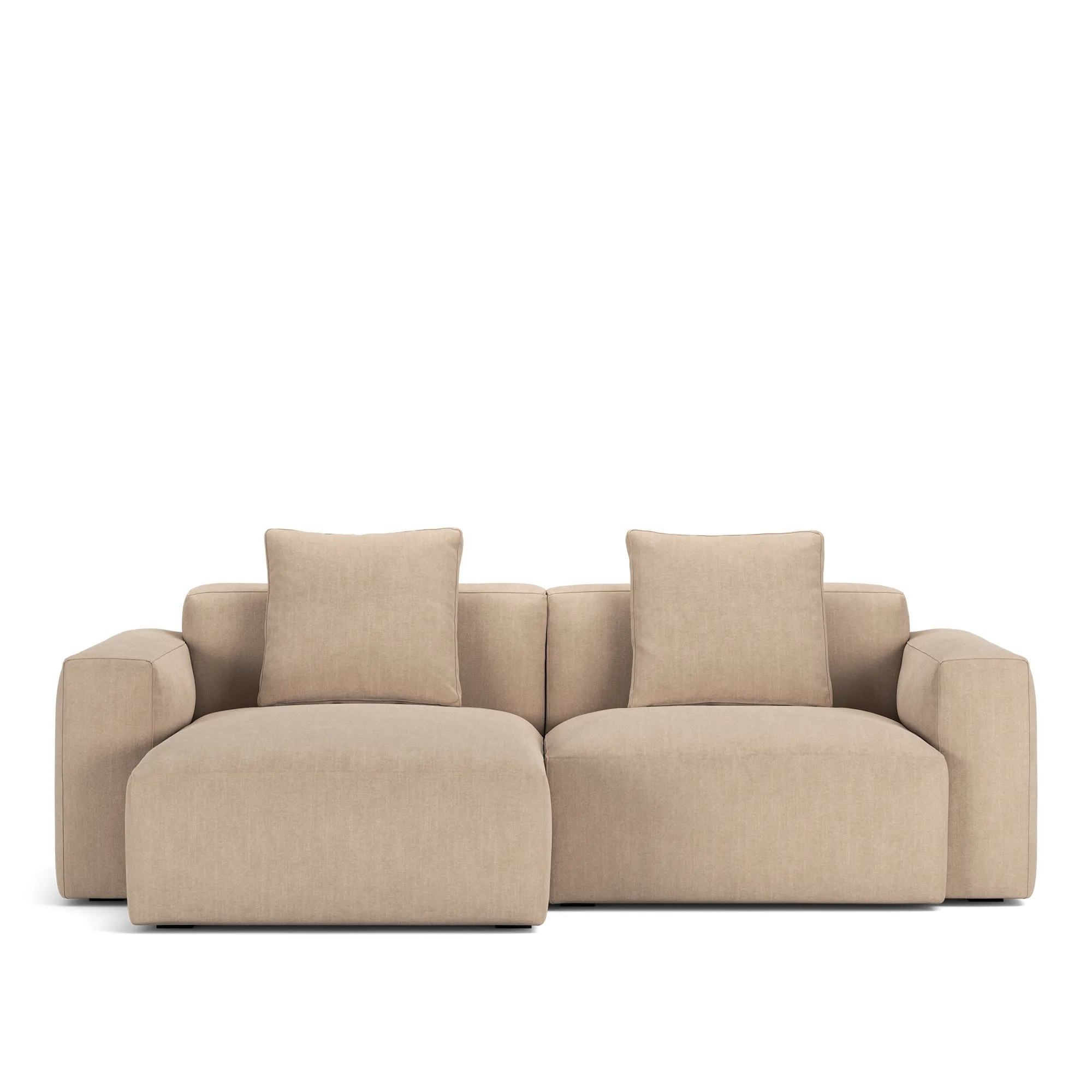 Brick 2-seters sofa sjeselong venstre - 10
