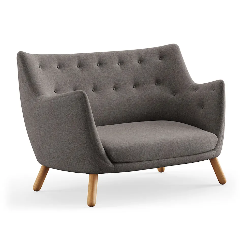 Poet sofa Dark oiled oak