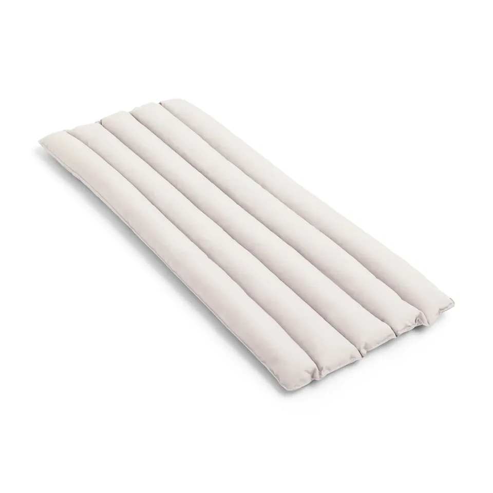 Myk vattert pute for palisade høy loungestol - Cream white