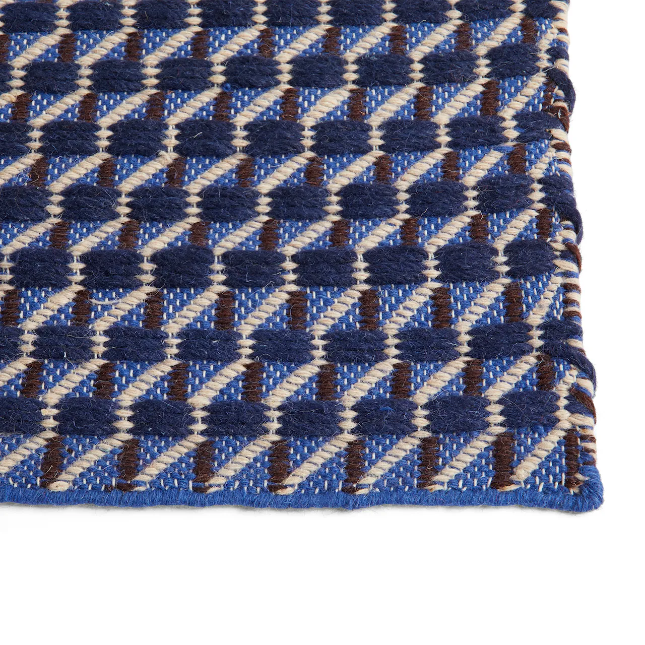 Channel Rug 50 x 80 - Blue, white