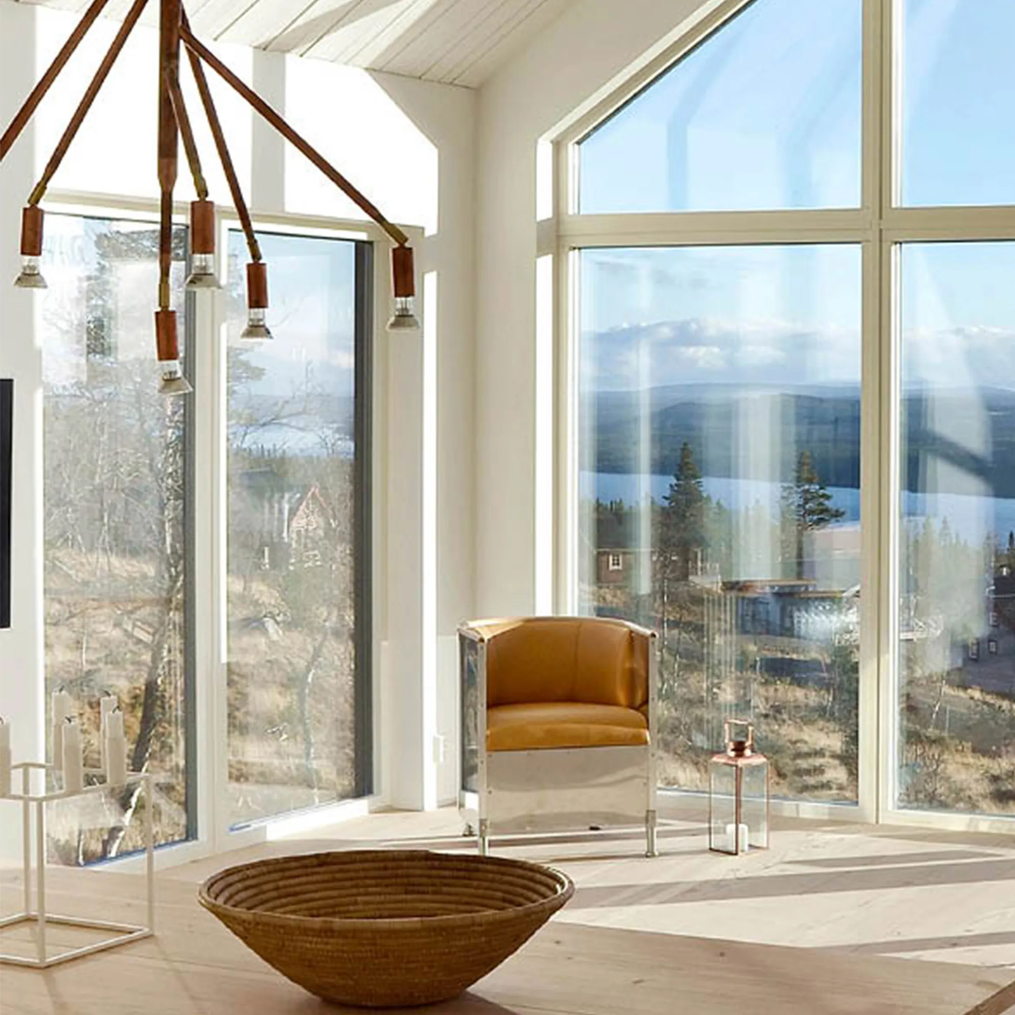 Aluminium lenestol Matt Brushed Aluminum - 4