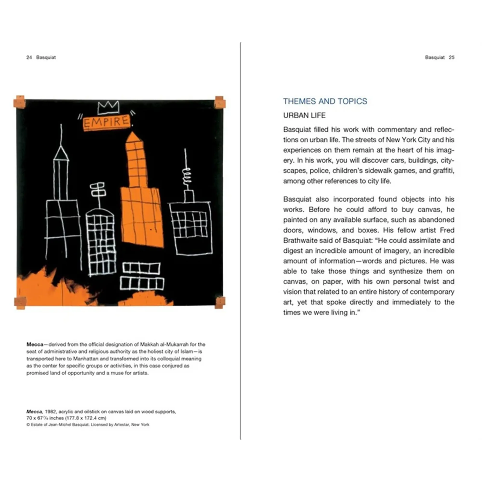 Jean-Michel Basquiat Handbook kunstbok - 6