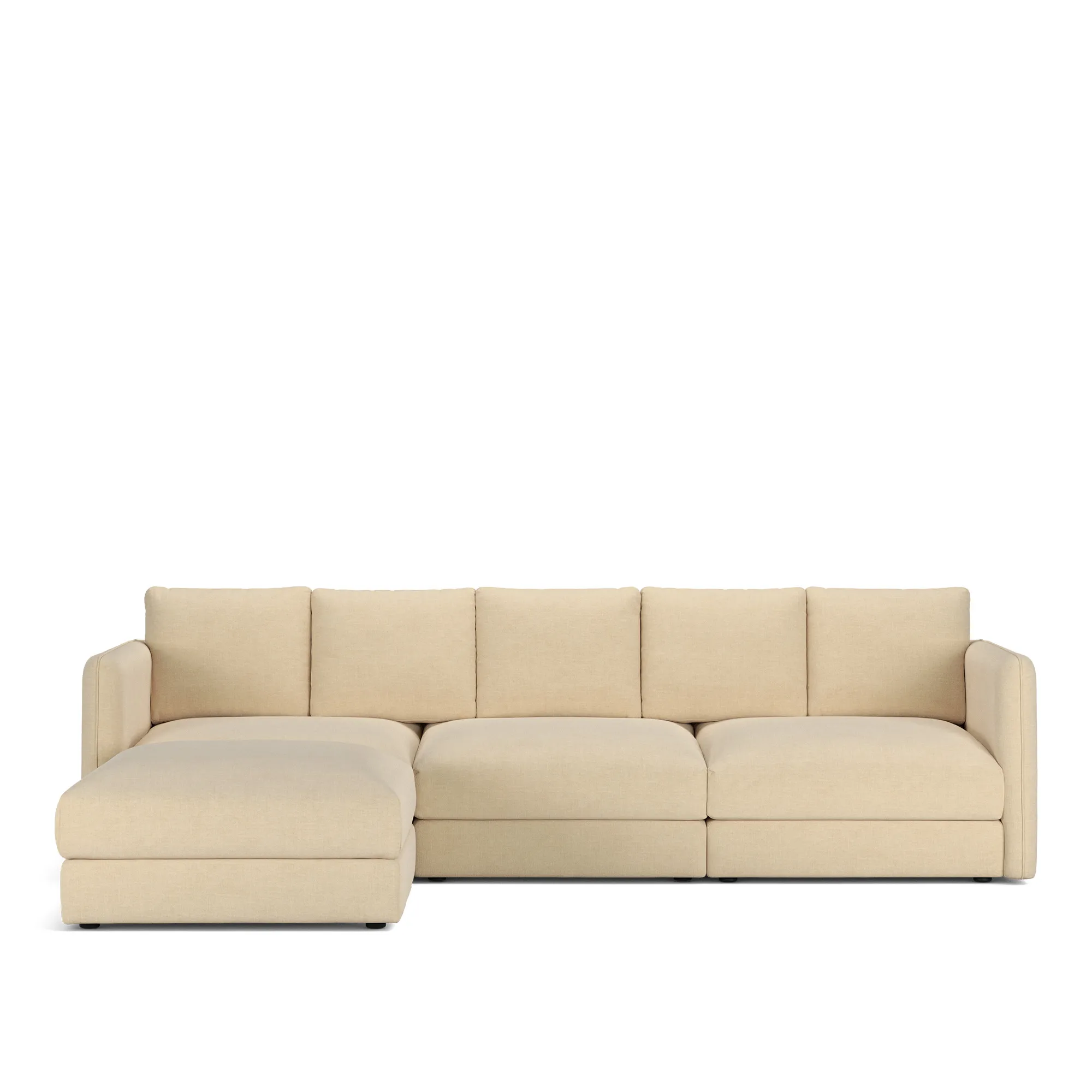 Pavarotti 02 3-seters sofa med fotskammel - 1