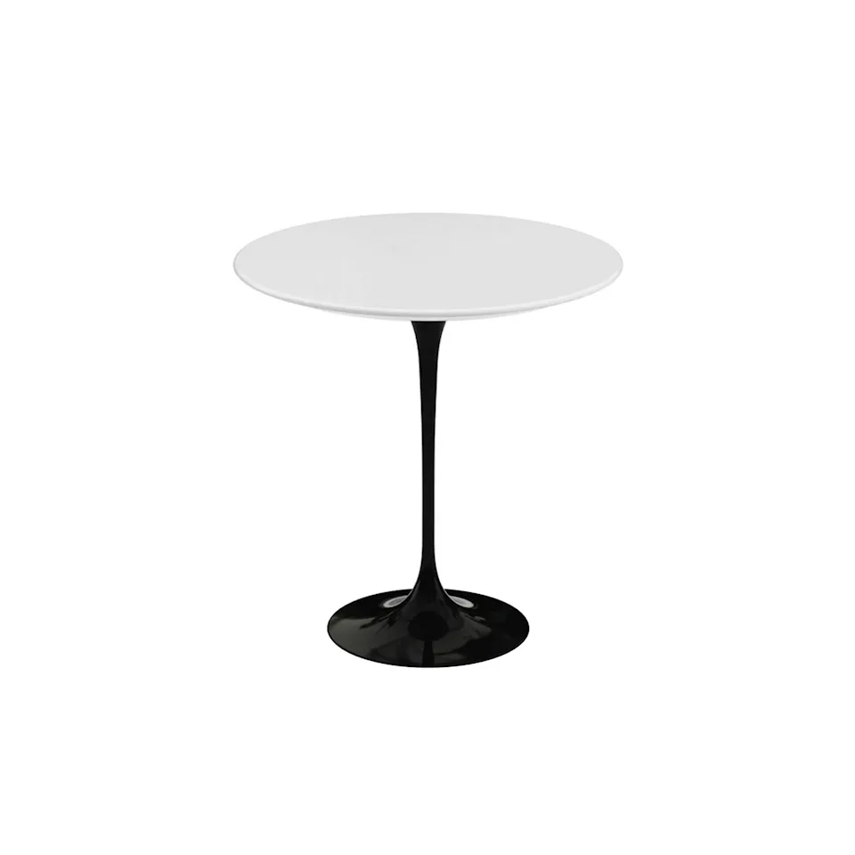 Saarinen Round sidebord Ø 51 cm Black