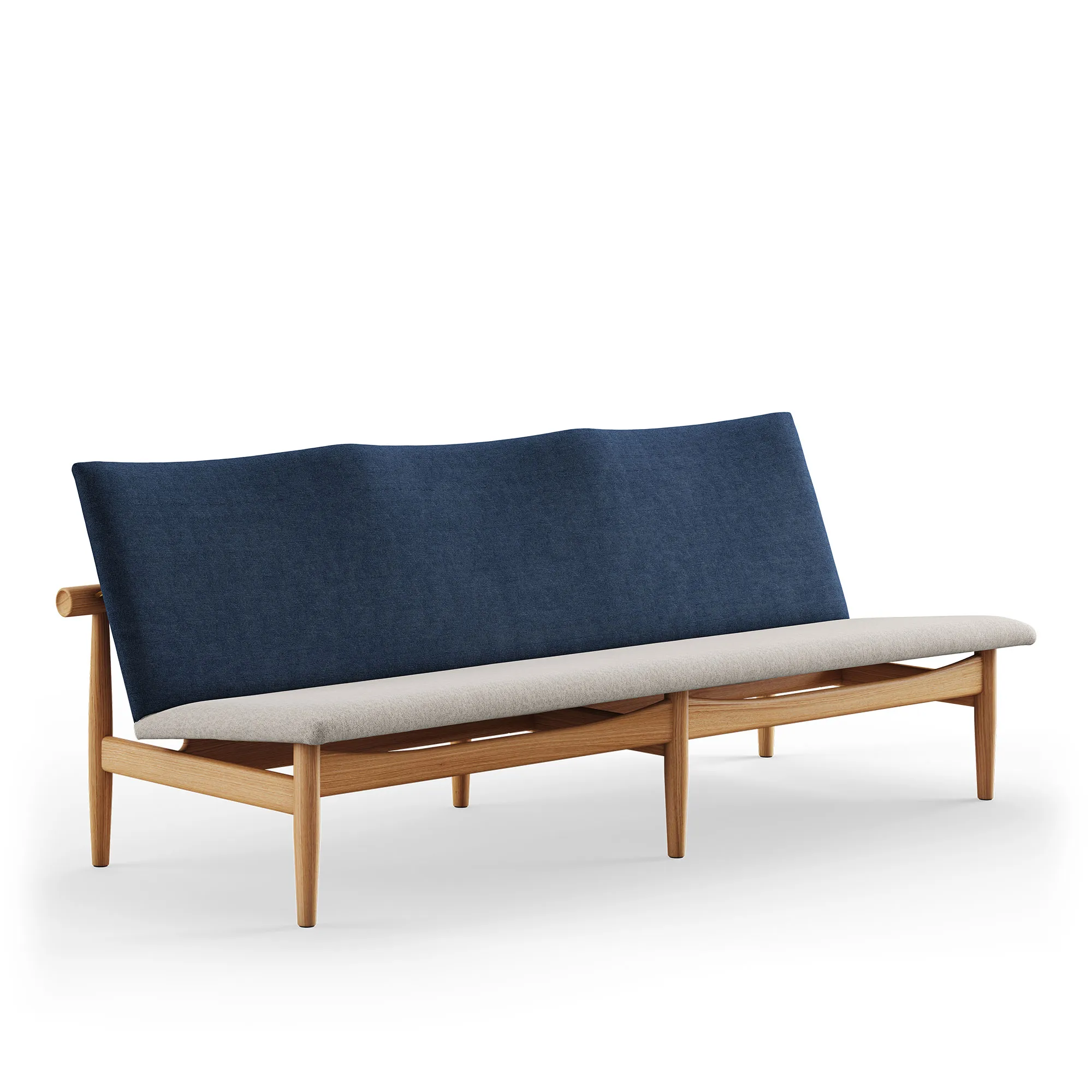 Japan sofa 3-sits Dark oiled oak - 1