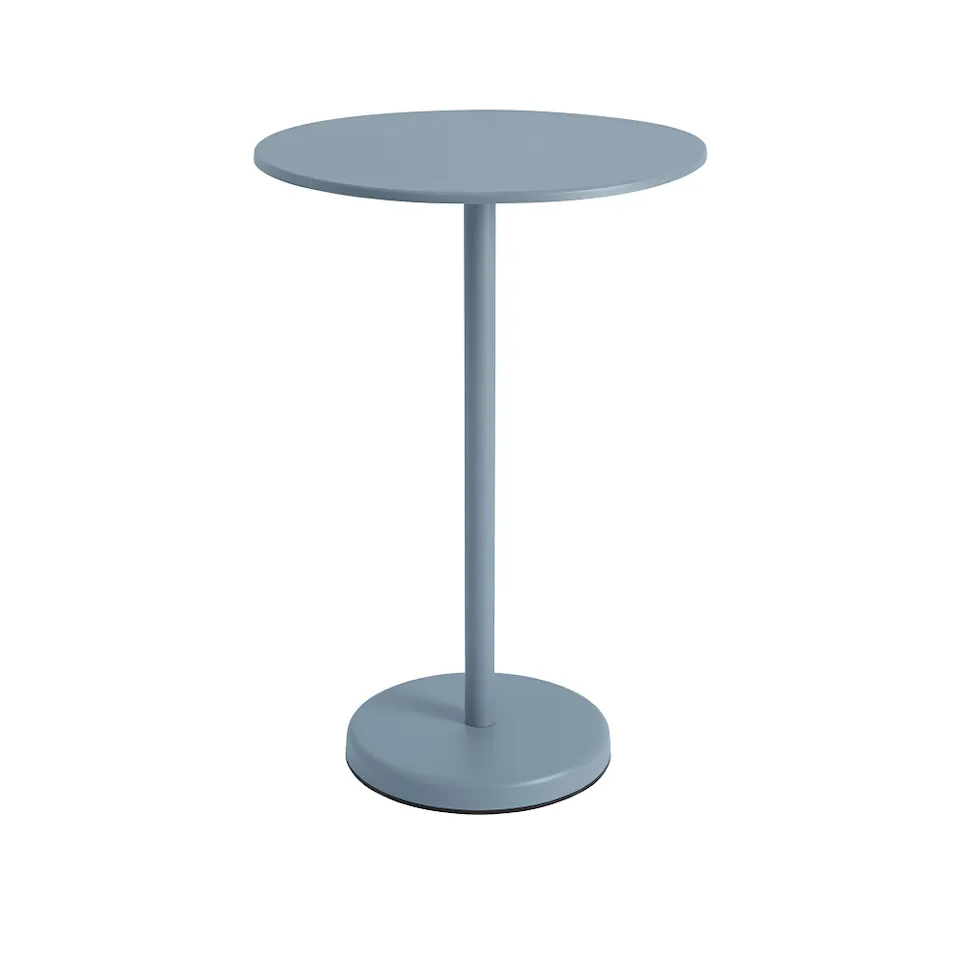 Linear Steel Café Table Ø 70 h