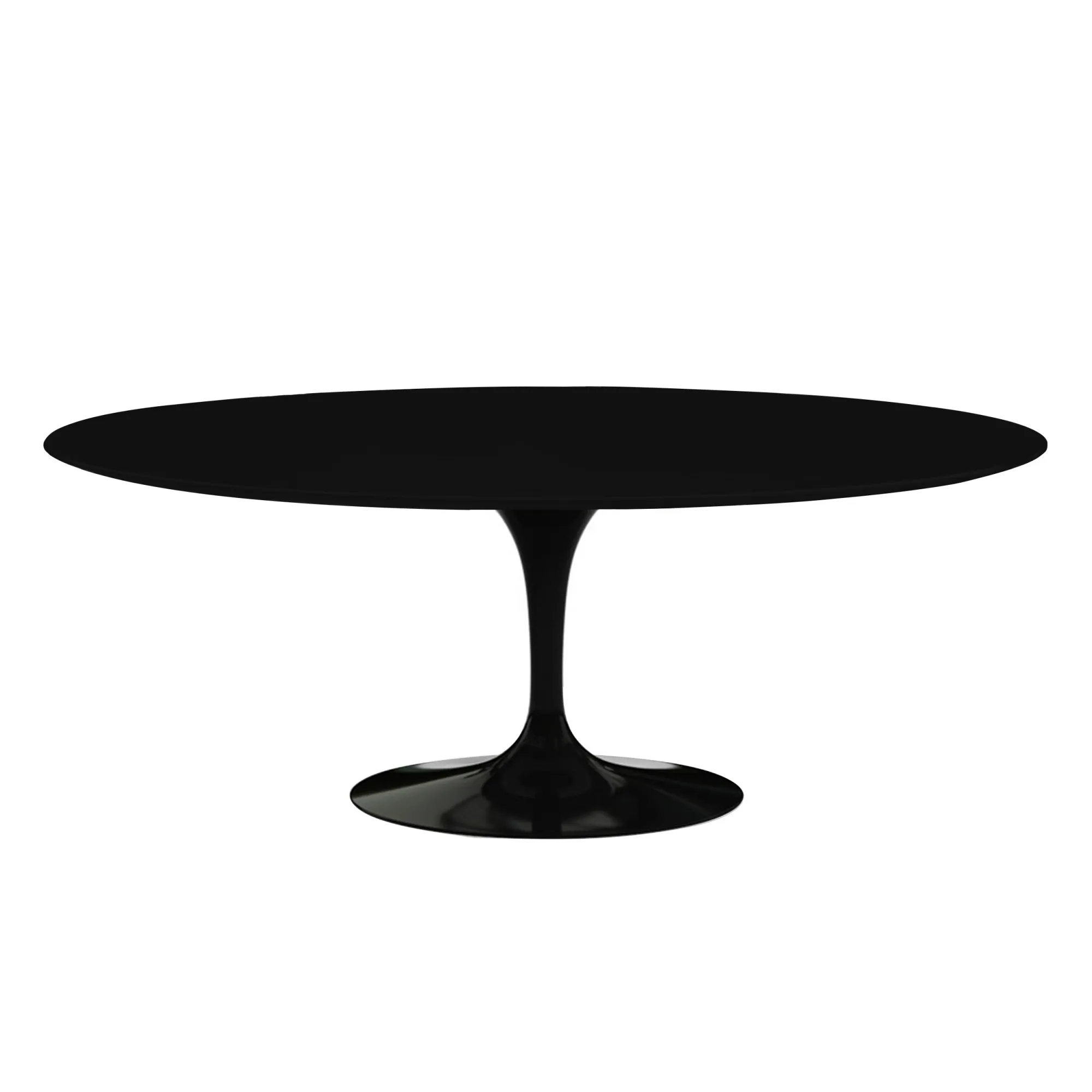 Saarinen Oval spisebord 198 cm Black - 1