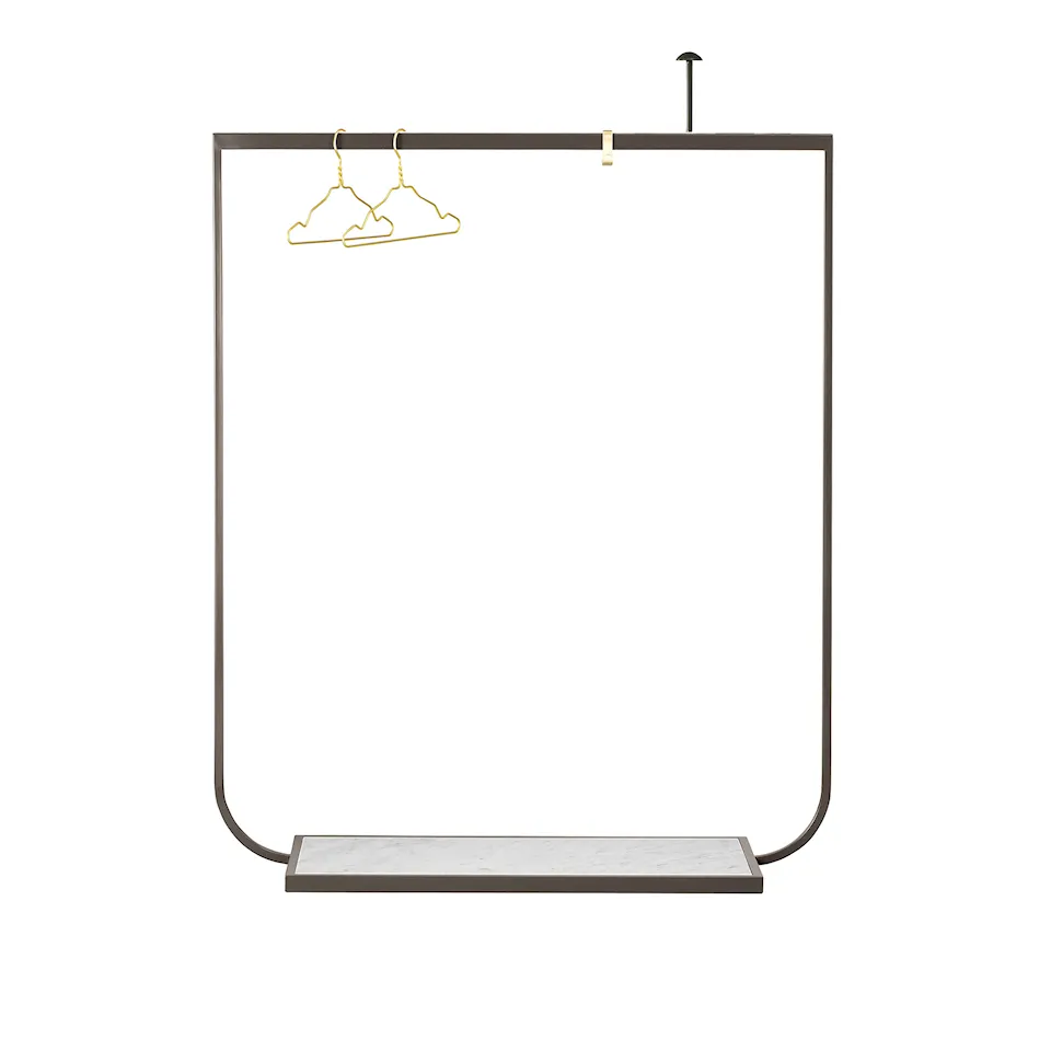 Tati Coat Rack Large Carrara Marble