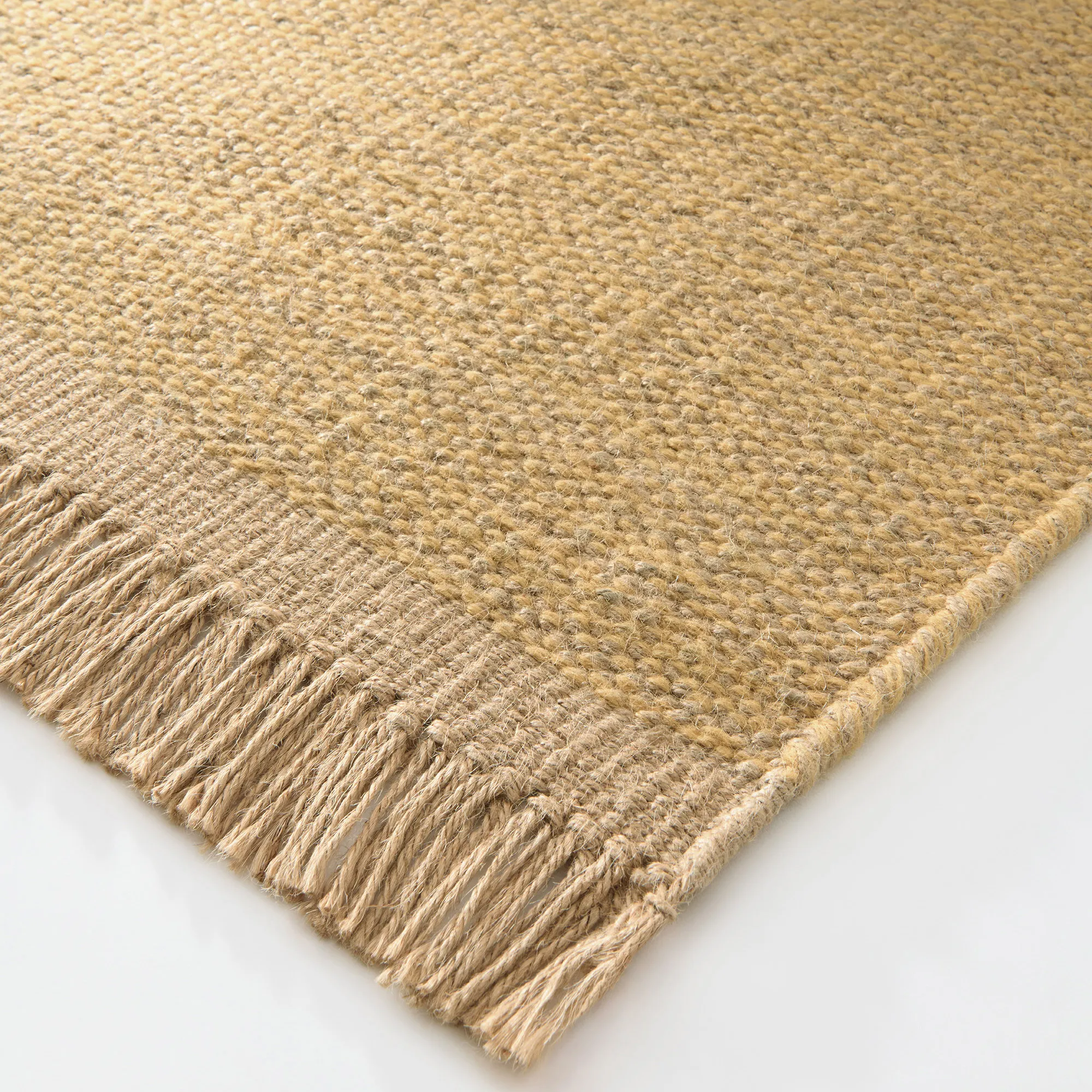 Desert Straw ull- og juteteppe - 7