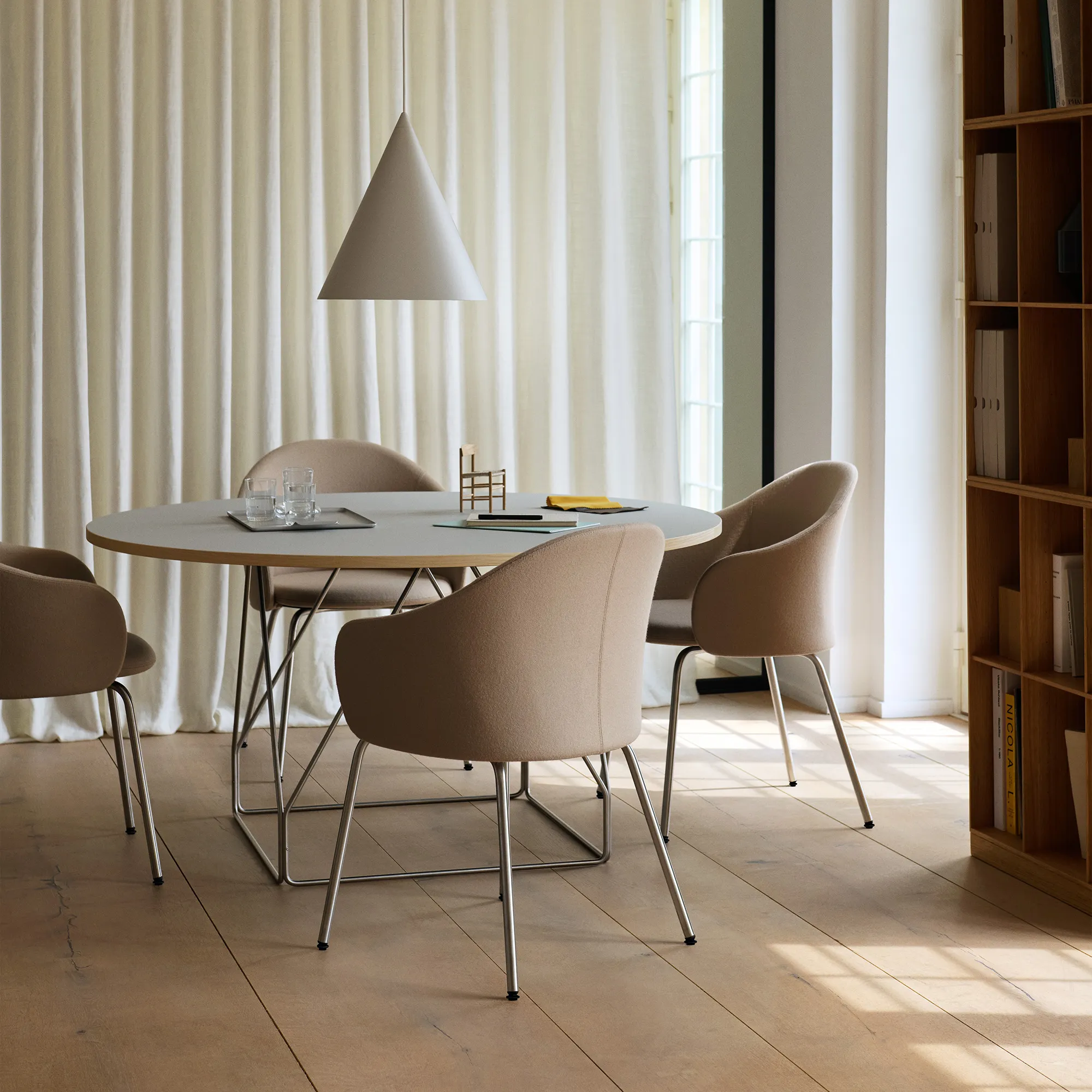 JG Table 6568 spisebord Ø140 cm - 6